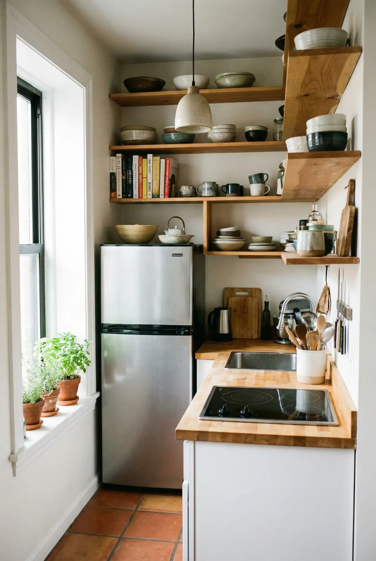 Fridge Next to Stove for Compact Efficiency 2