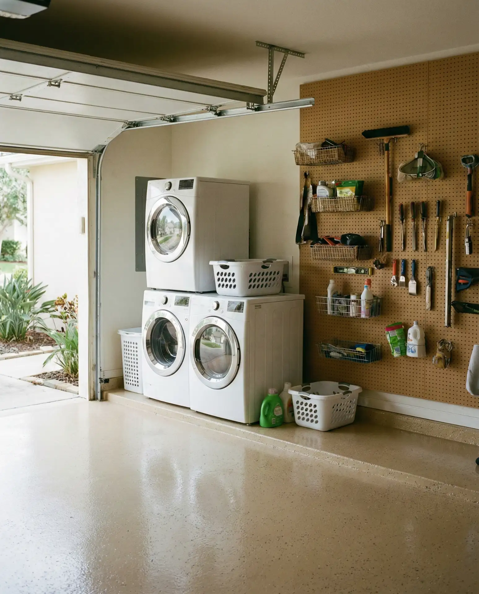 Garage Conversion with Epoxy Floor 2