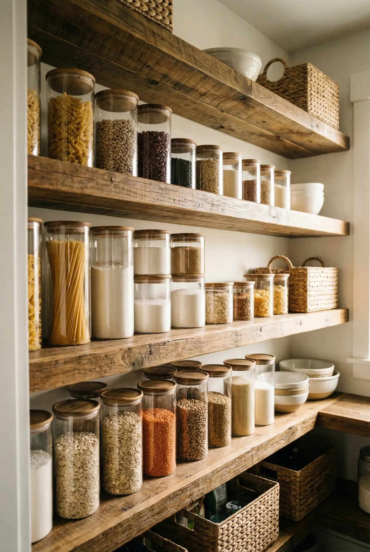 Glass Jar Storage for Bulk Items 1