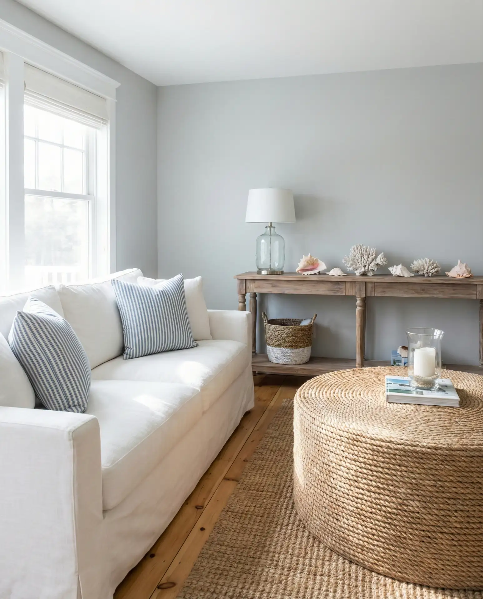 Green Cottage Living Room with Botanical Accents 2