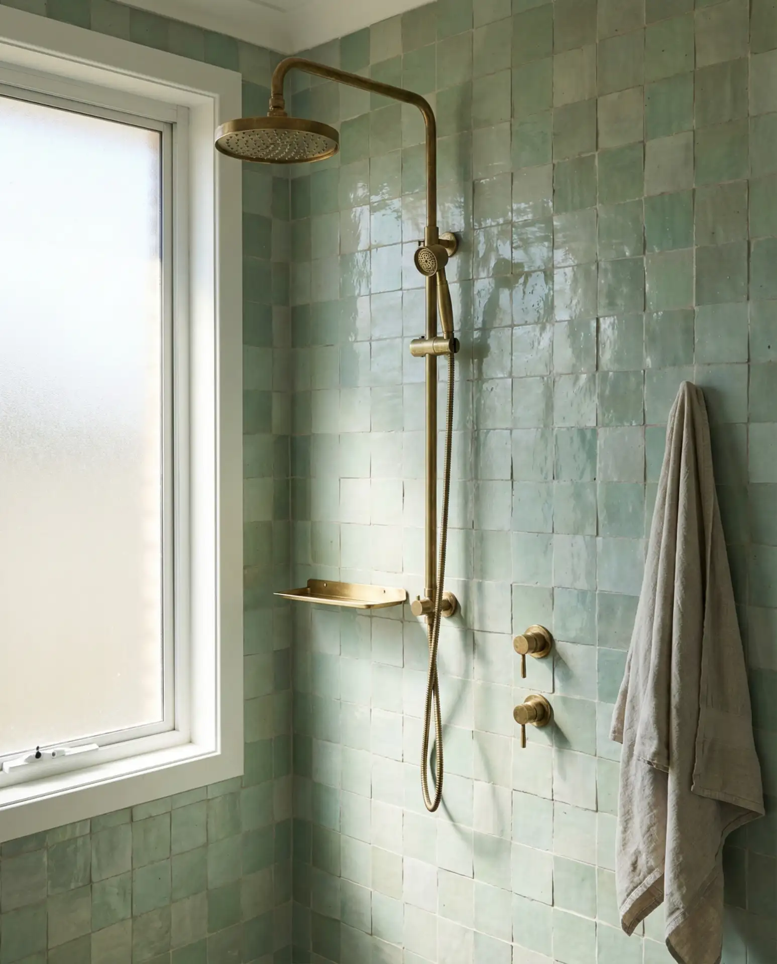 Green Zellige Tiles for Artisan Appeal 1