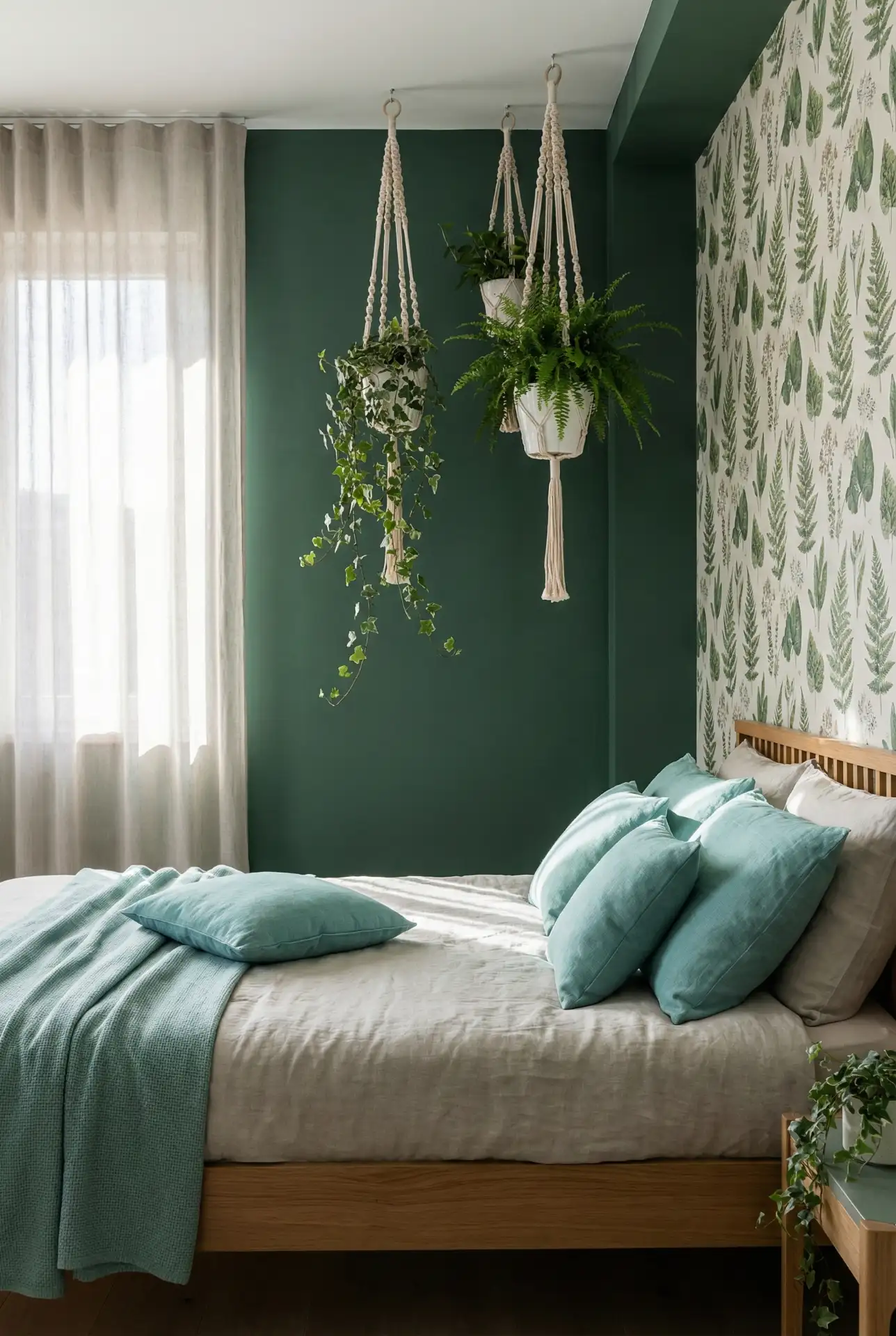 Green and Blue Botanical Retreat 2