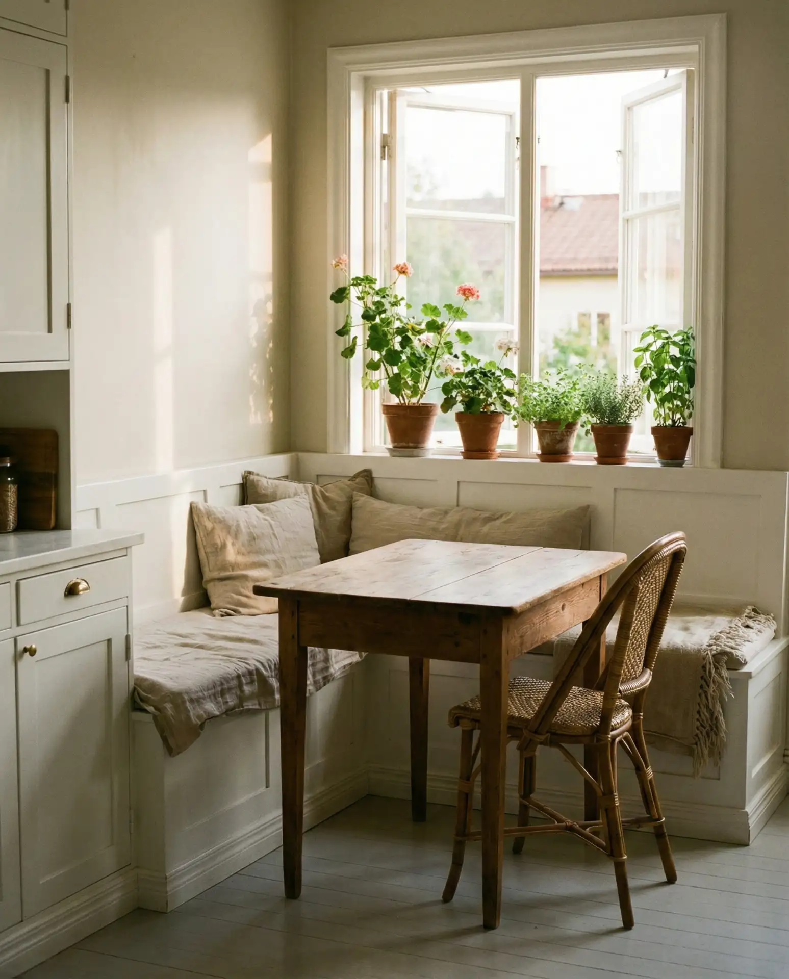 Home Kitchen with Breakfast Nook Integration 1