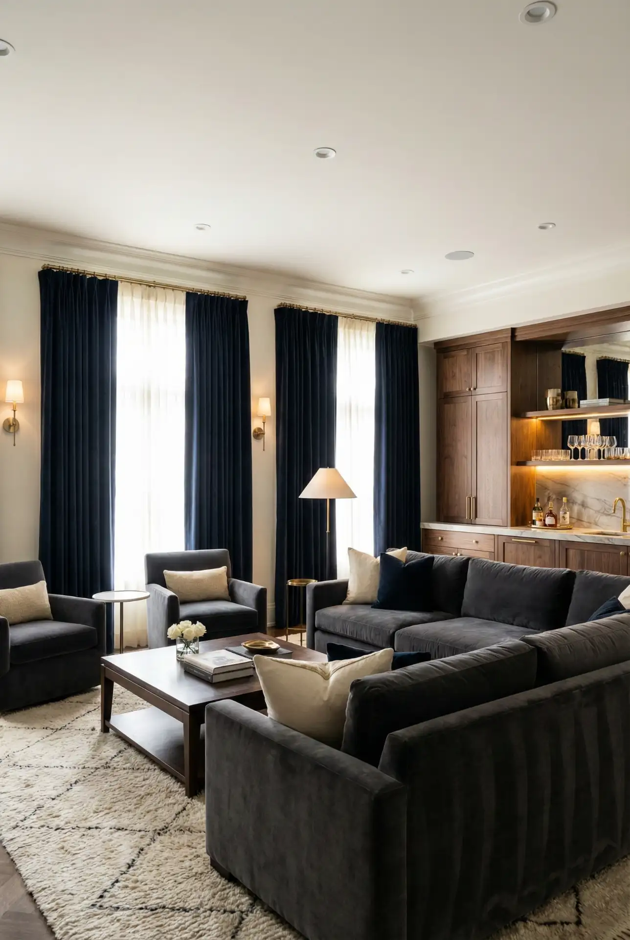 Hotel-Inspired Luxury Lounge 1