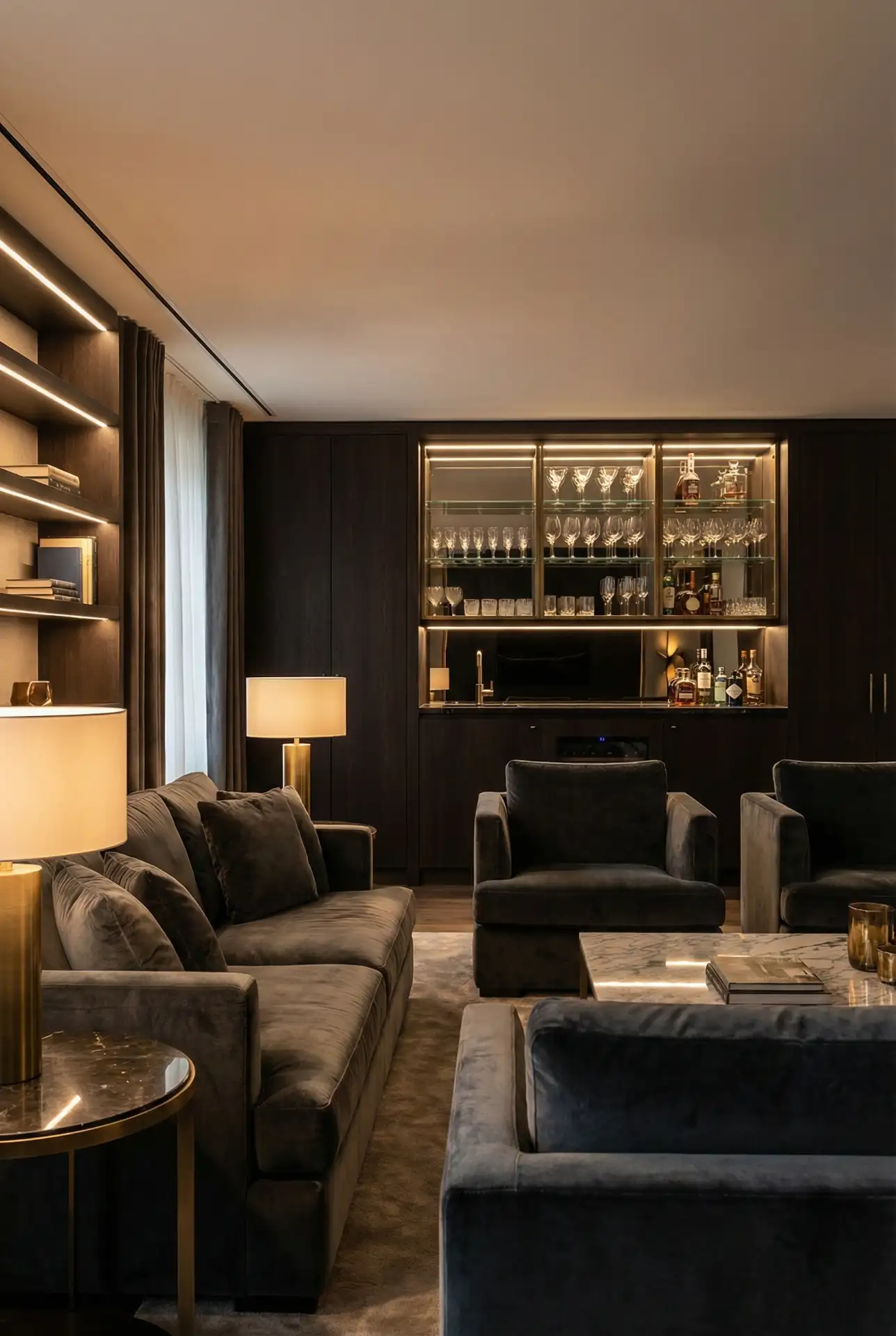 Hotel-Inspired Luxury Lounge 2