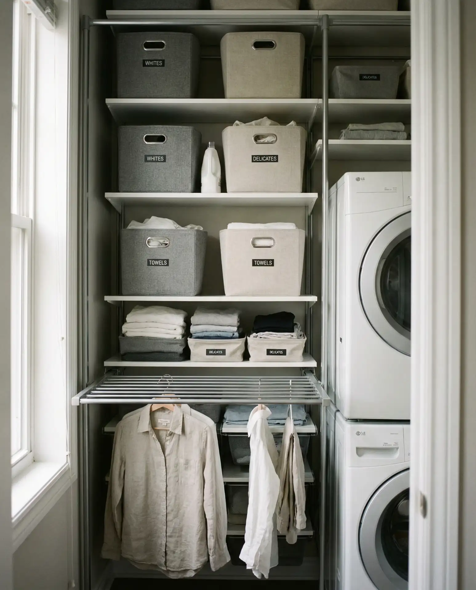 IKEA Algot or Boaxel Laundry System 2