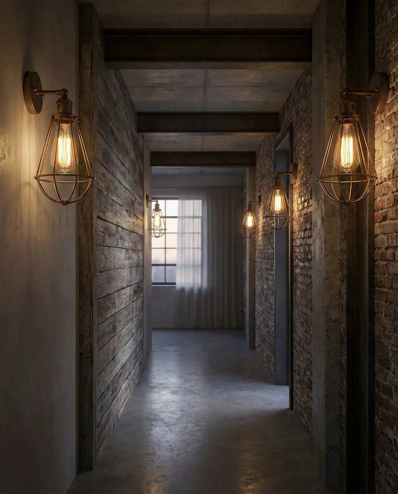 Industrial Cage Fixtures for Urban Lofts 2