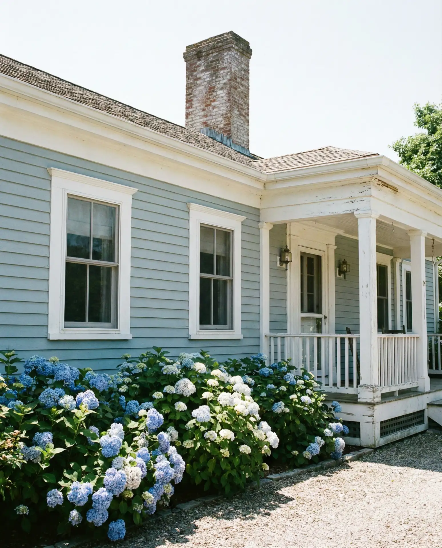 Light Blue Clapboard with White Details 1