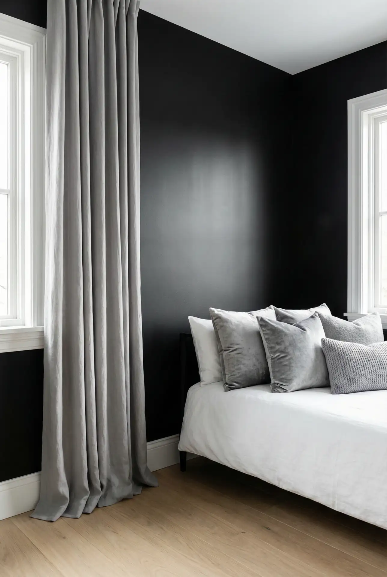 Light Gray and Black Transition 2