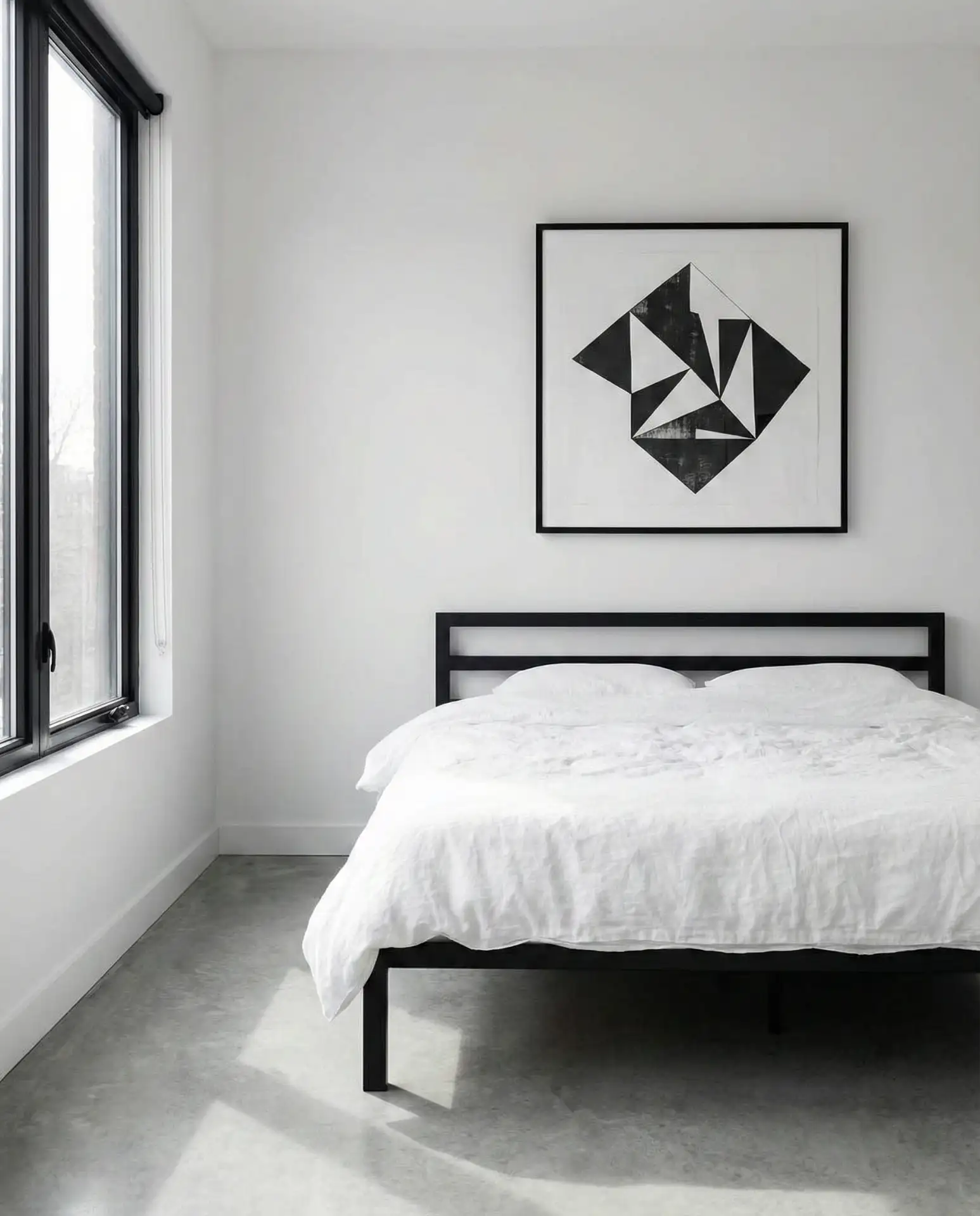 Minimalist White and Black Contrast 1