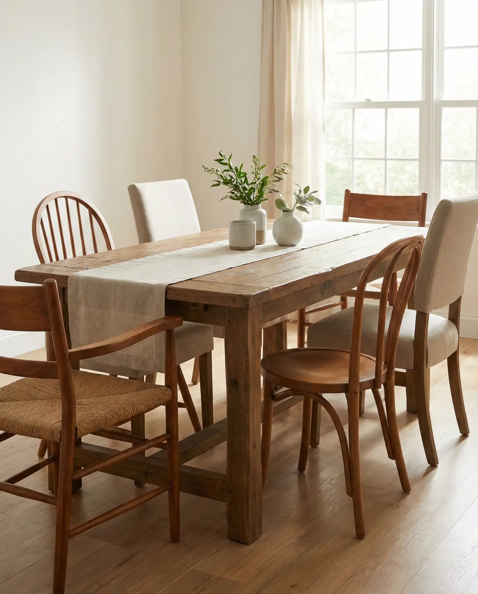 Mismatched Chairs with Intentional Cohesion 1