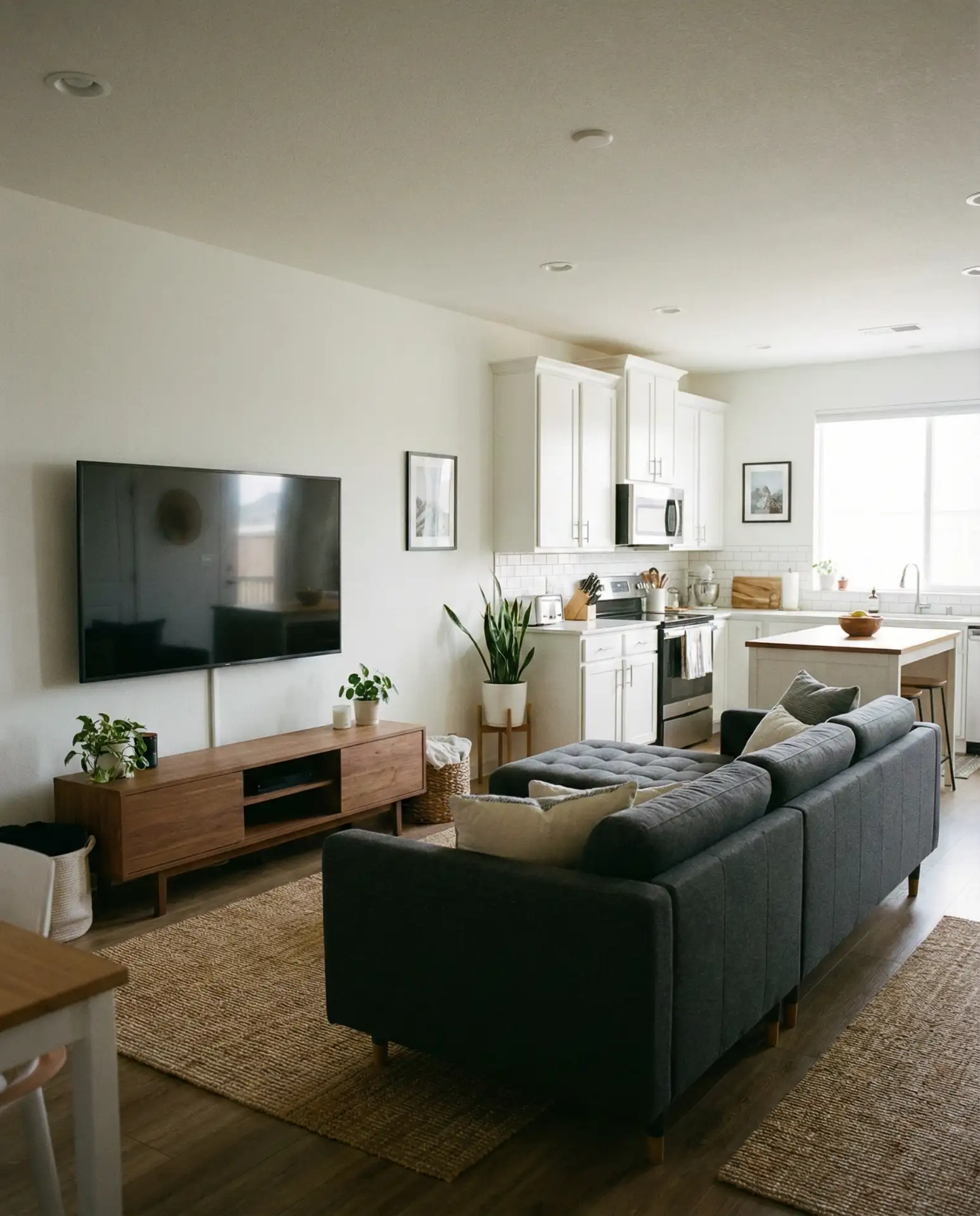 Open Plan with TV Integration 1
