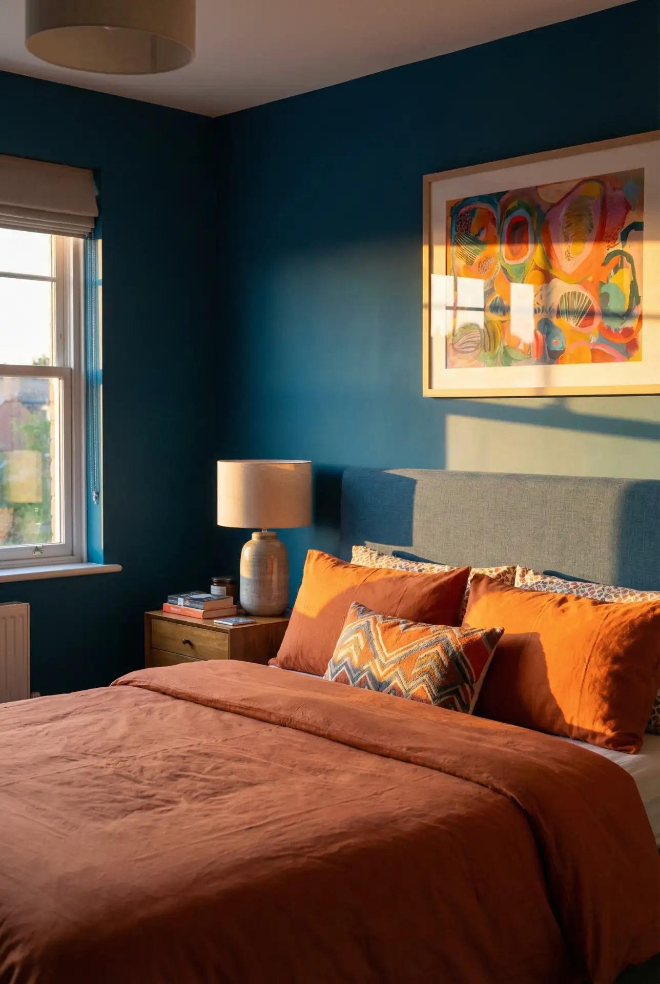 Orange and Blue Sunset Energy 1