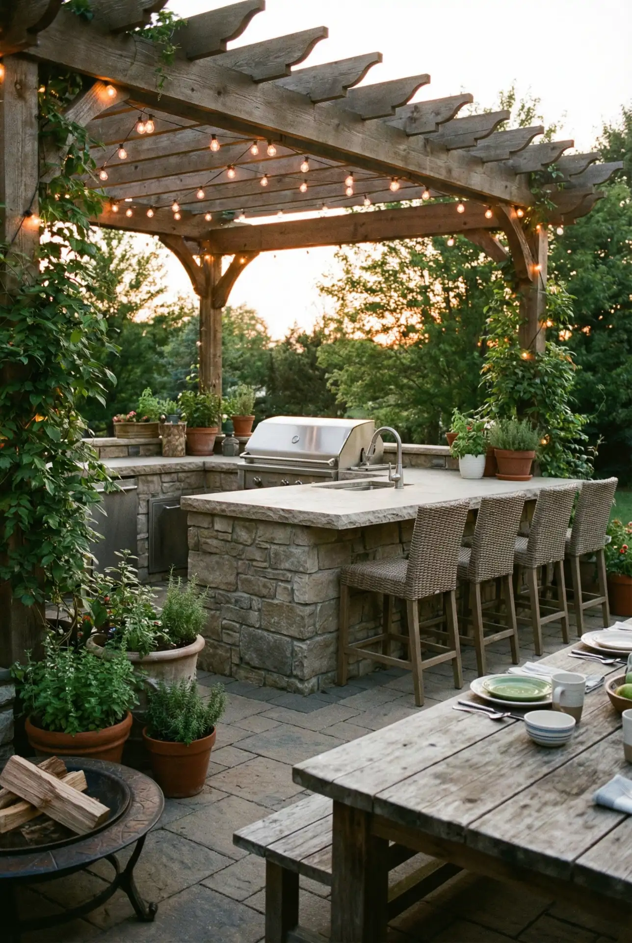 Outdoor Kitchen for Year-Round Entertaining 1