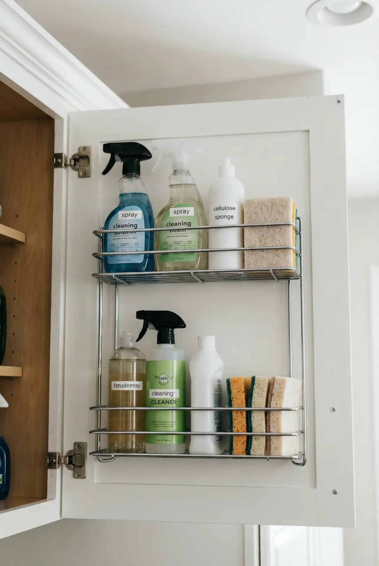 Over-the-Door Organizers for Cleaning Supplies 2