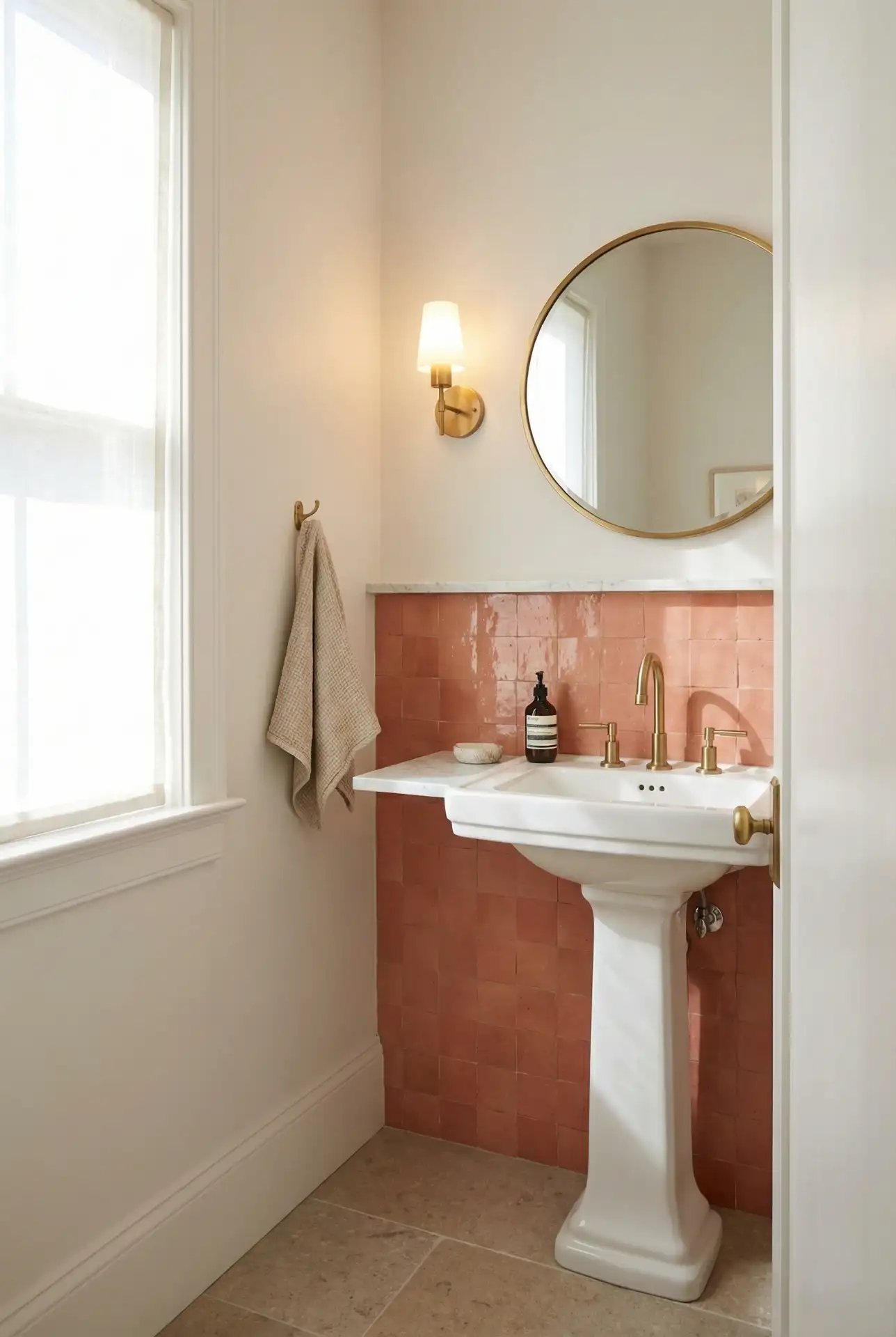Pink Tile Bathroom Retreat 2