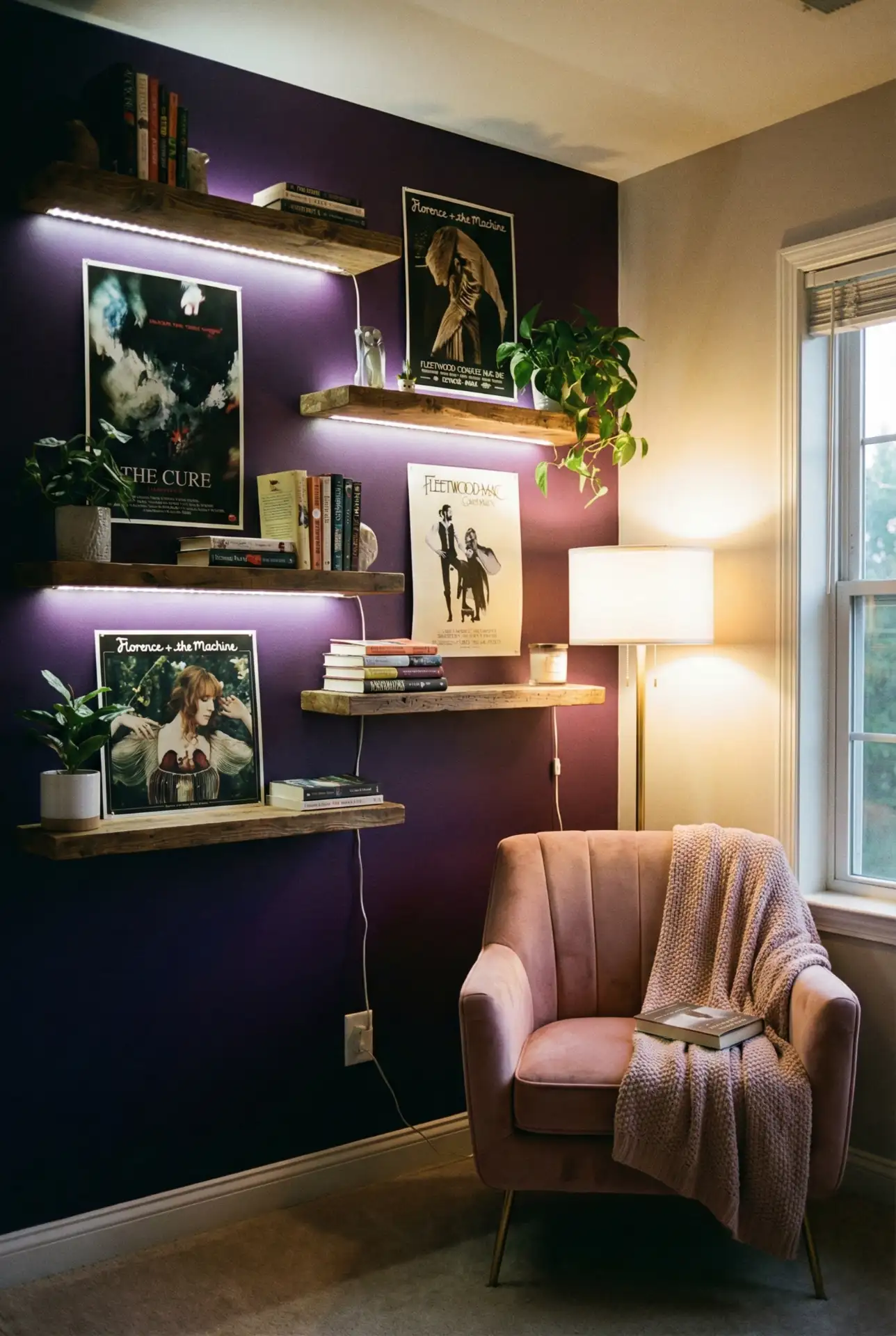 Purple and Pink Dreamy Teen Room 2