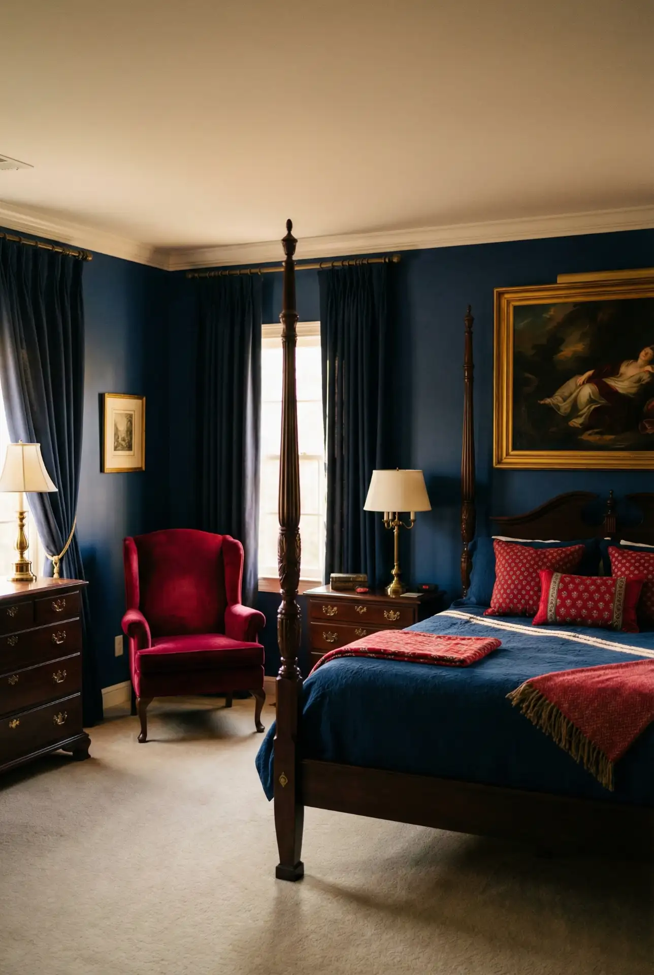 Red and Blue Bold Americana 1