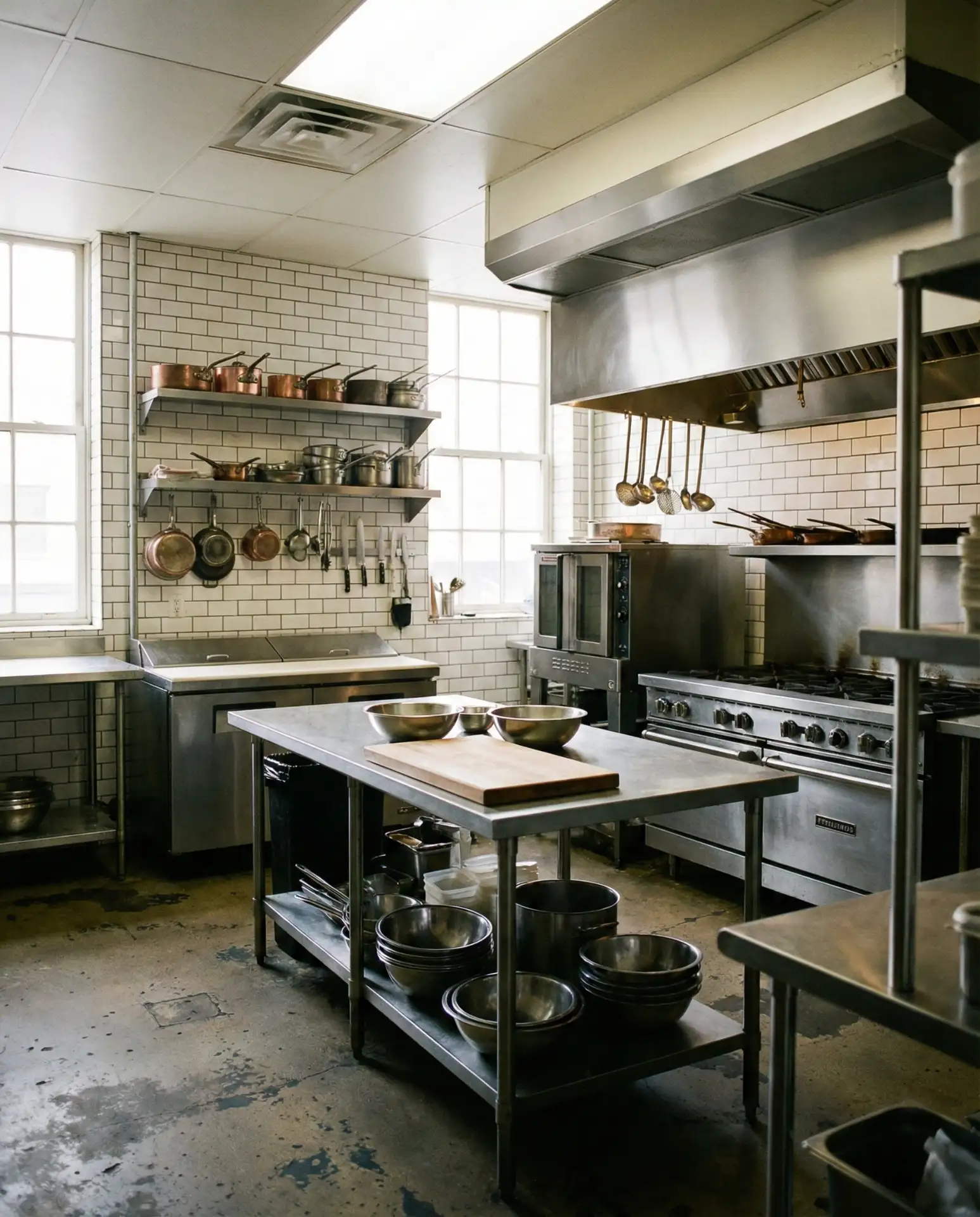 Restaurant-Style Stainless Steel Prep Zone 1