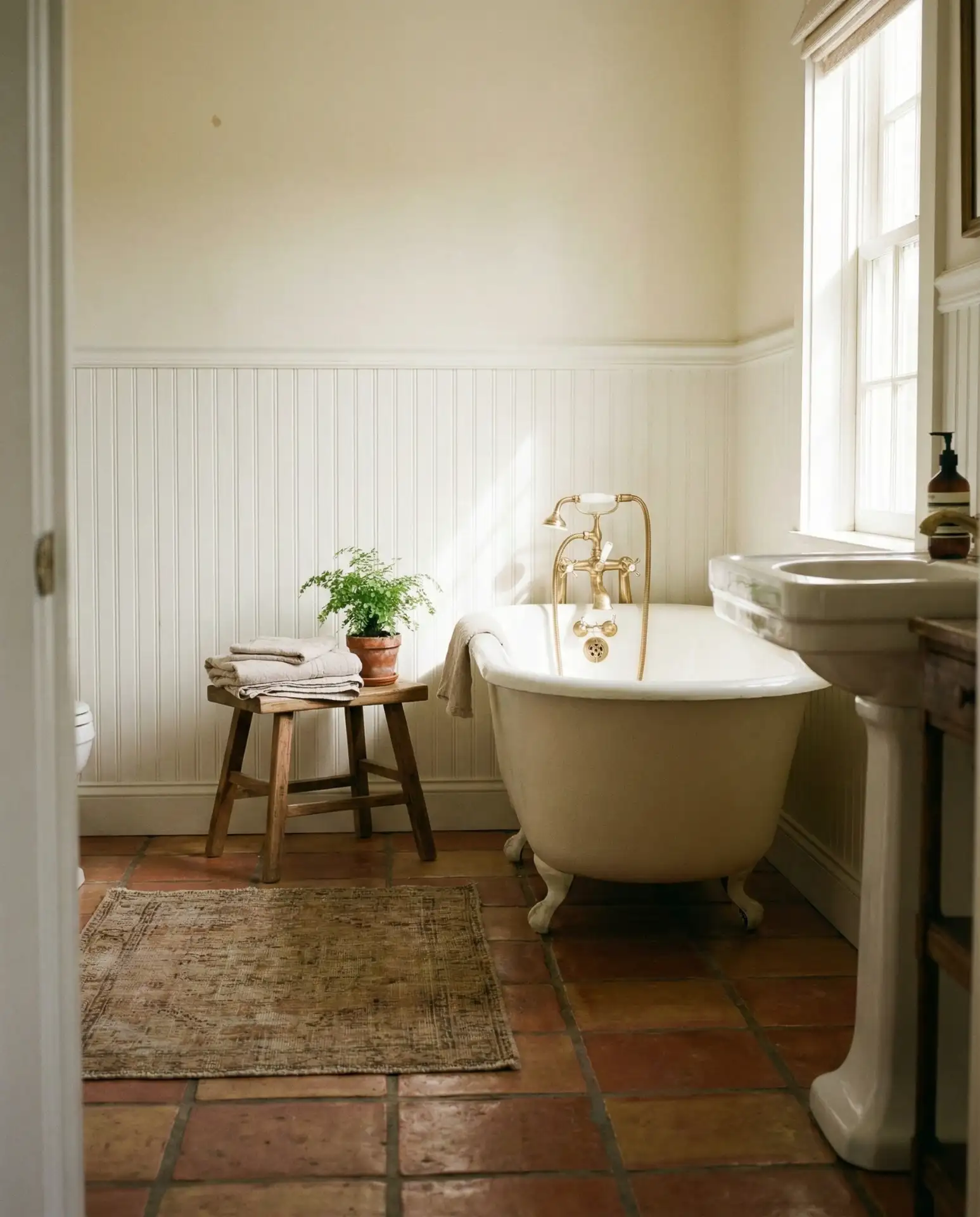 Rustic Ceramic Tiles with Weathered Finish 1