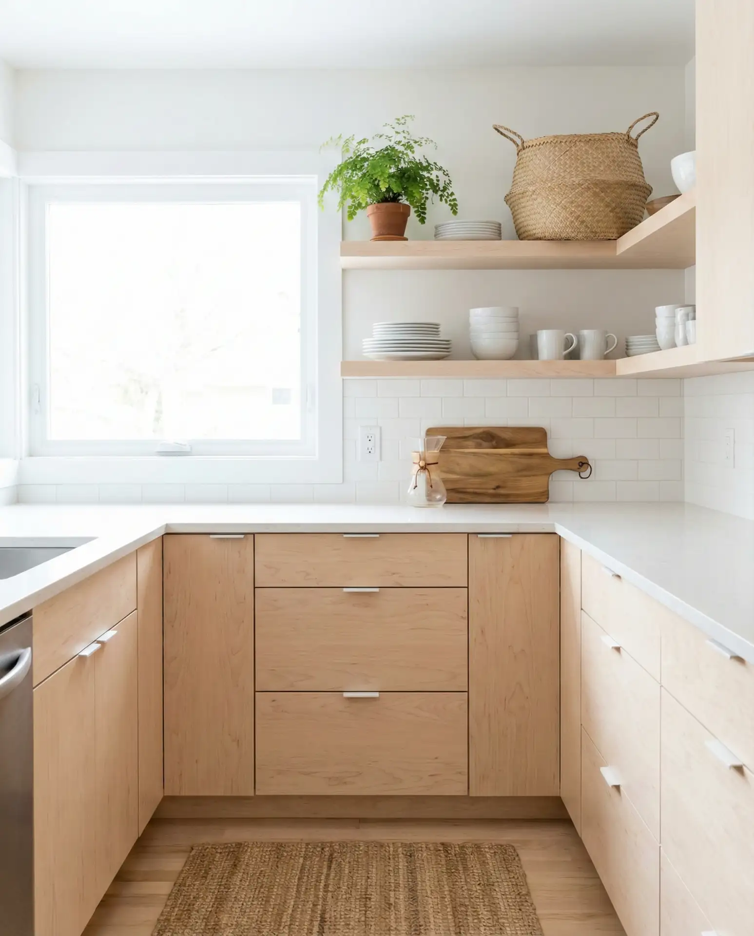 Scandinavian Light Wood and White Palette 2