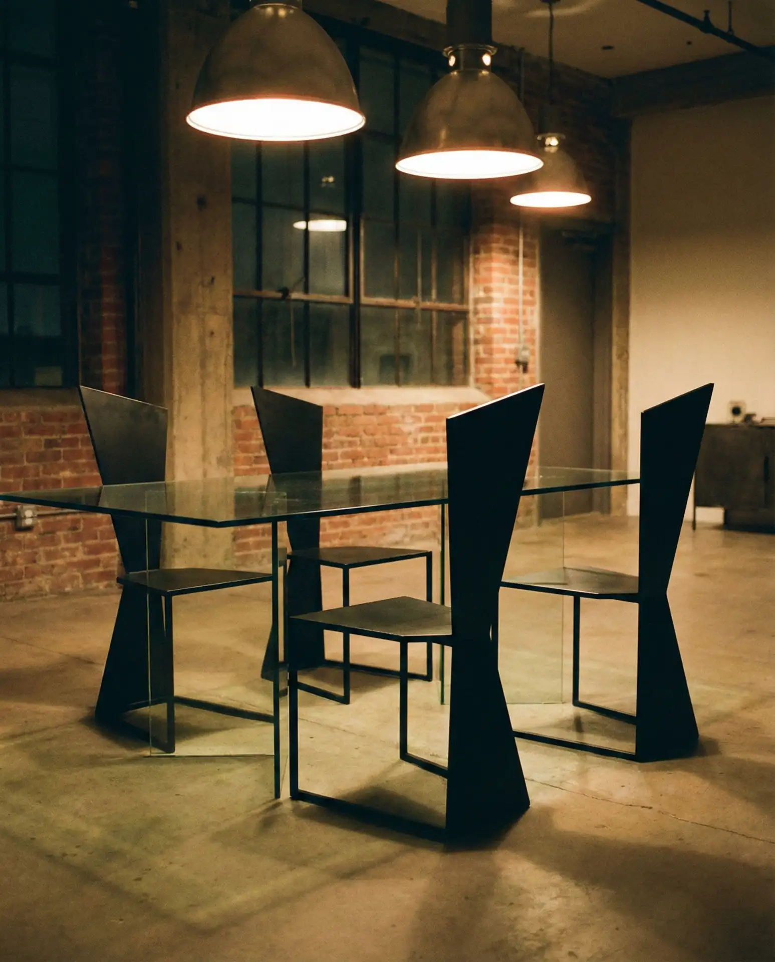 Sculptural Black Dining Chairs as Art Pieces 2