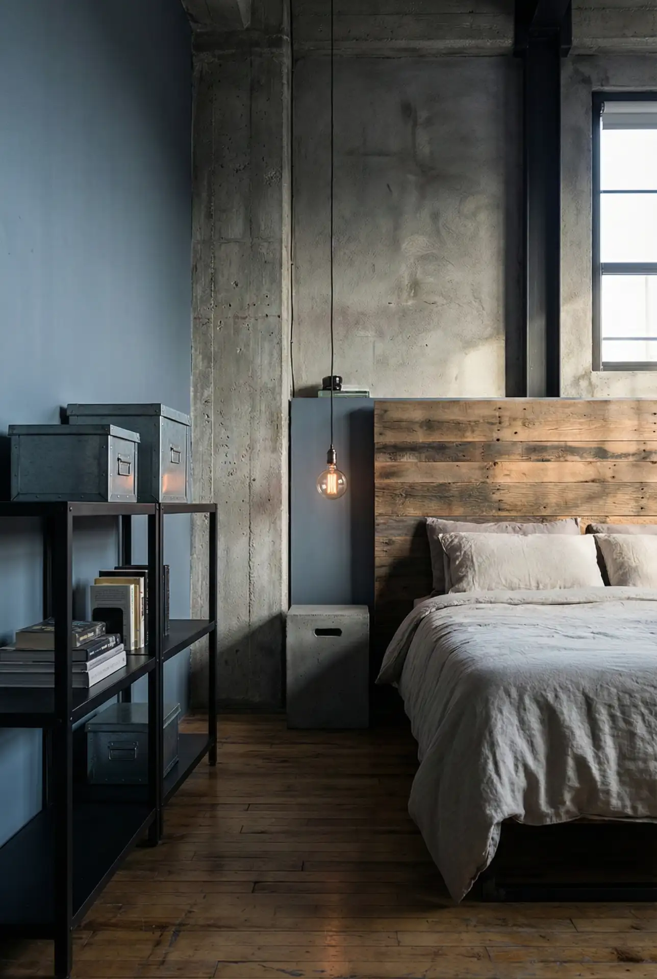 Slate Blue Industrial Edge 2