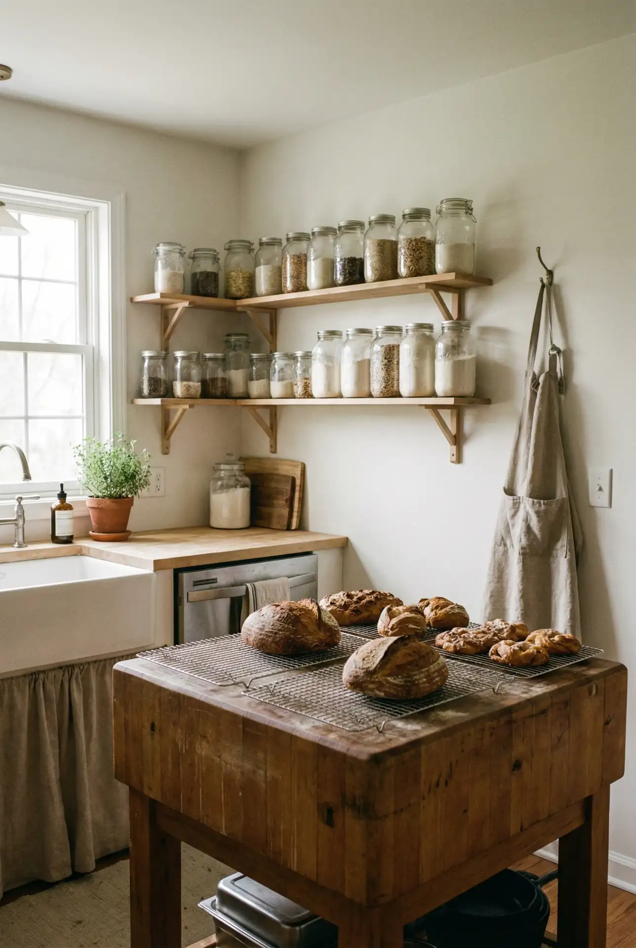 Small Bakery-Inspired Home Kitchen 1