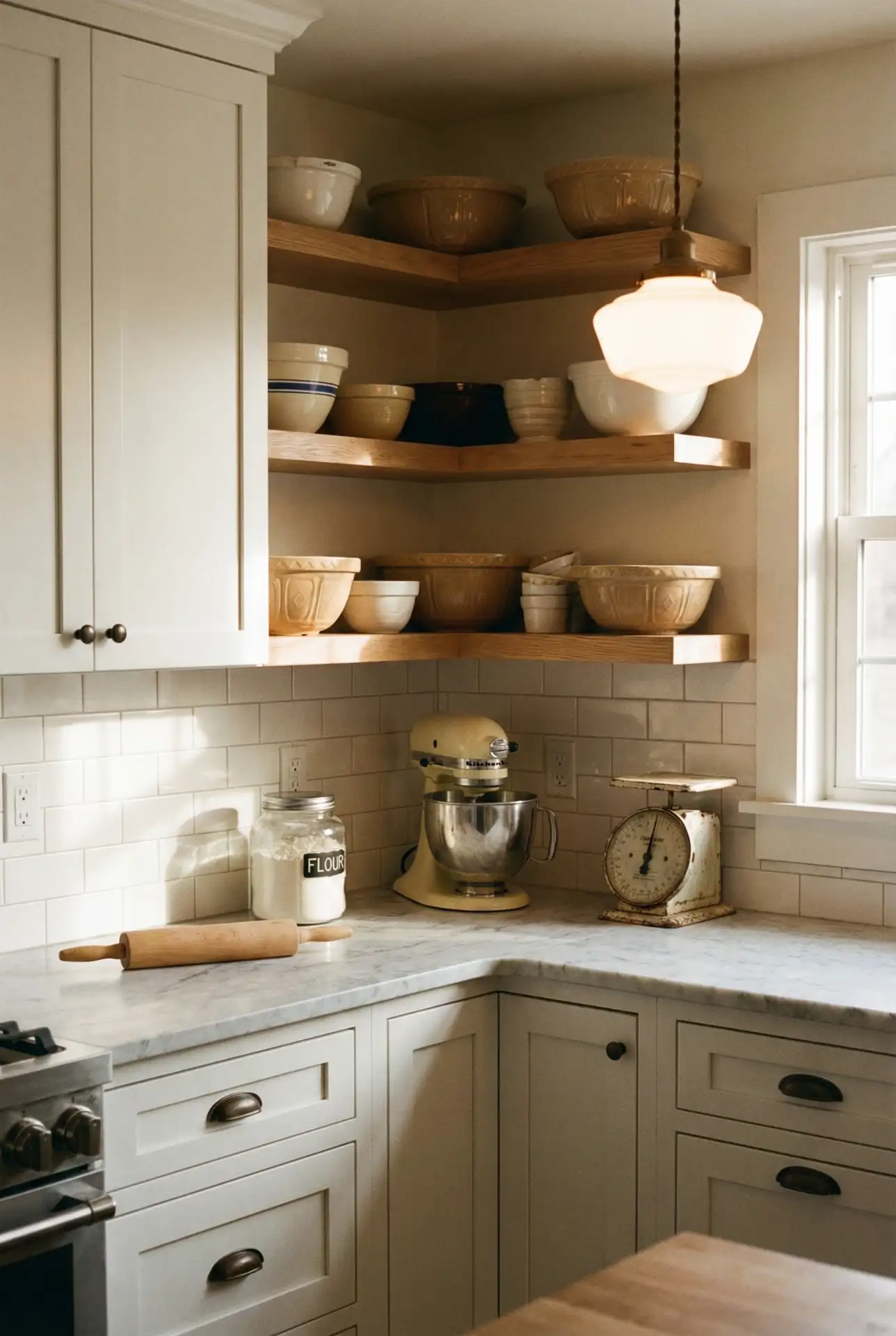 Small Bakery-Inspired Home Kitchen 2