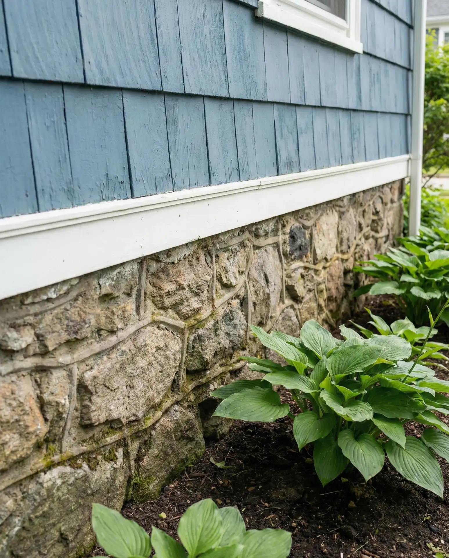 Soft Blue with Natural Stone Foundation 2