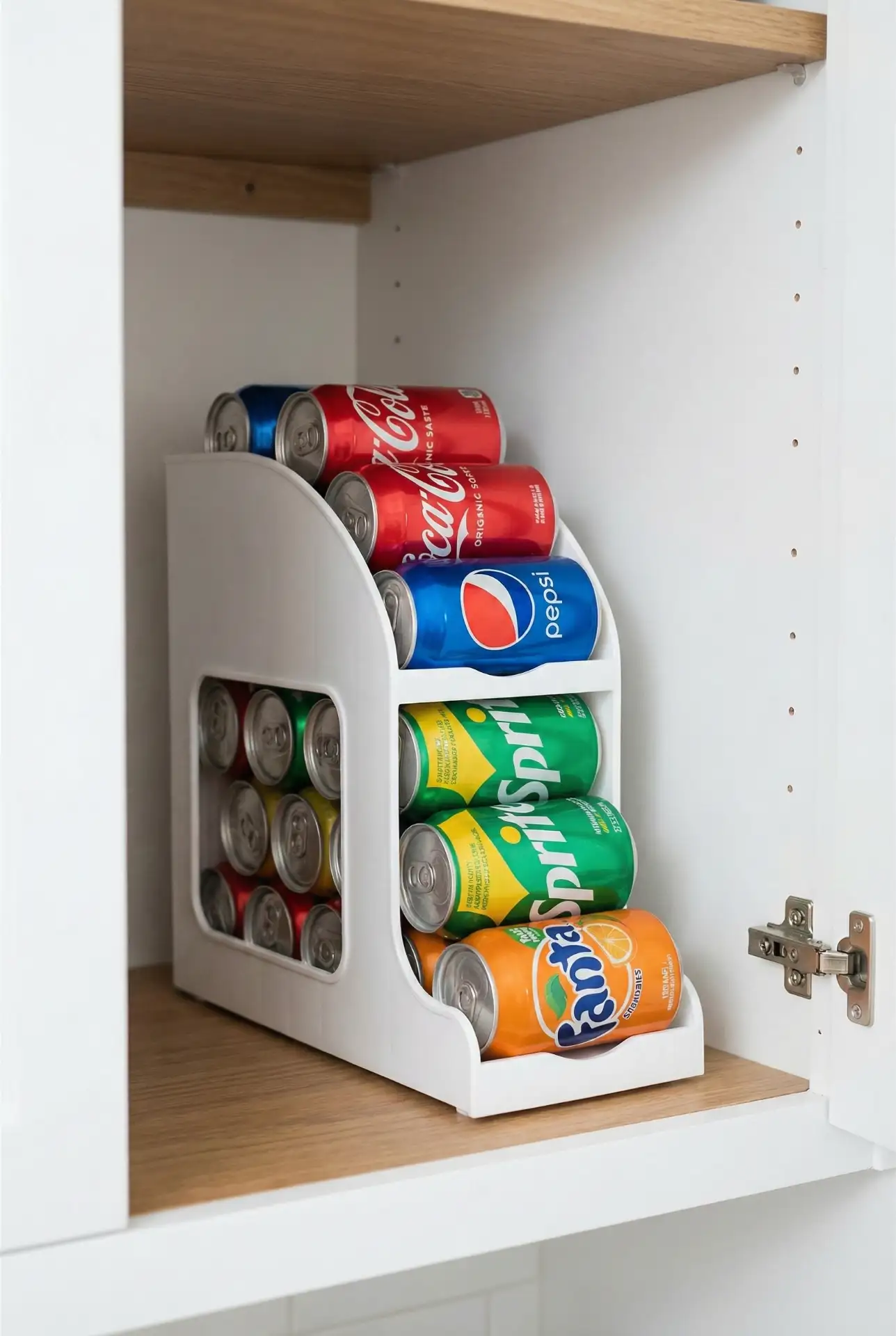 Stackable Can Dispensers for Soda and Drinks 1