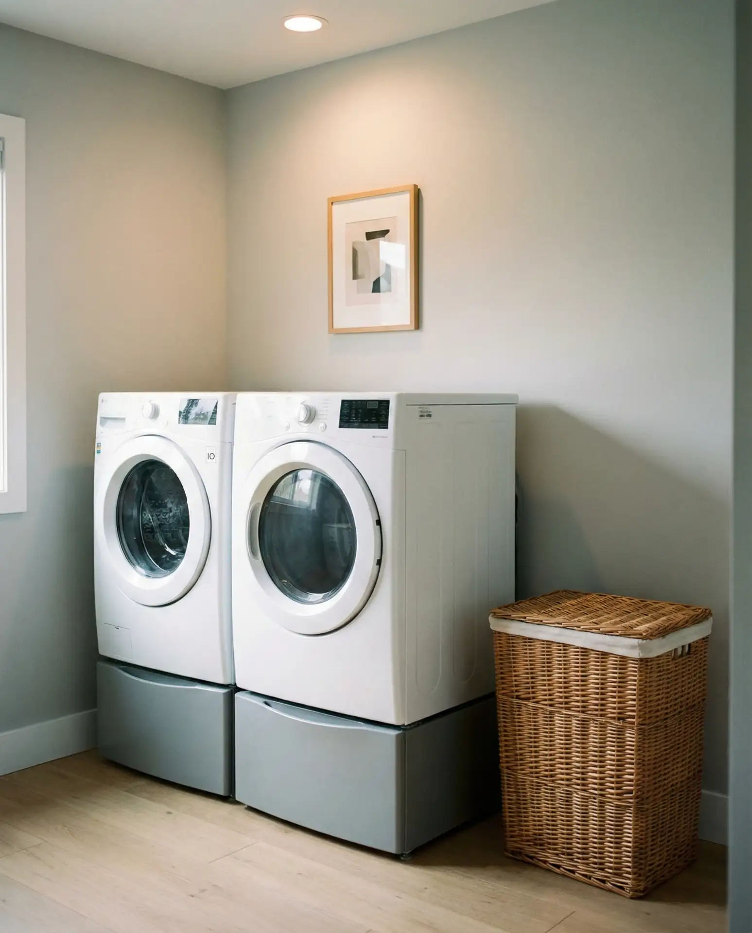 Stackable Front Loaders with Pedestal Drawers 1