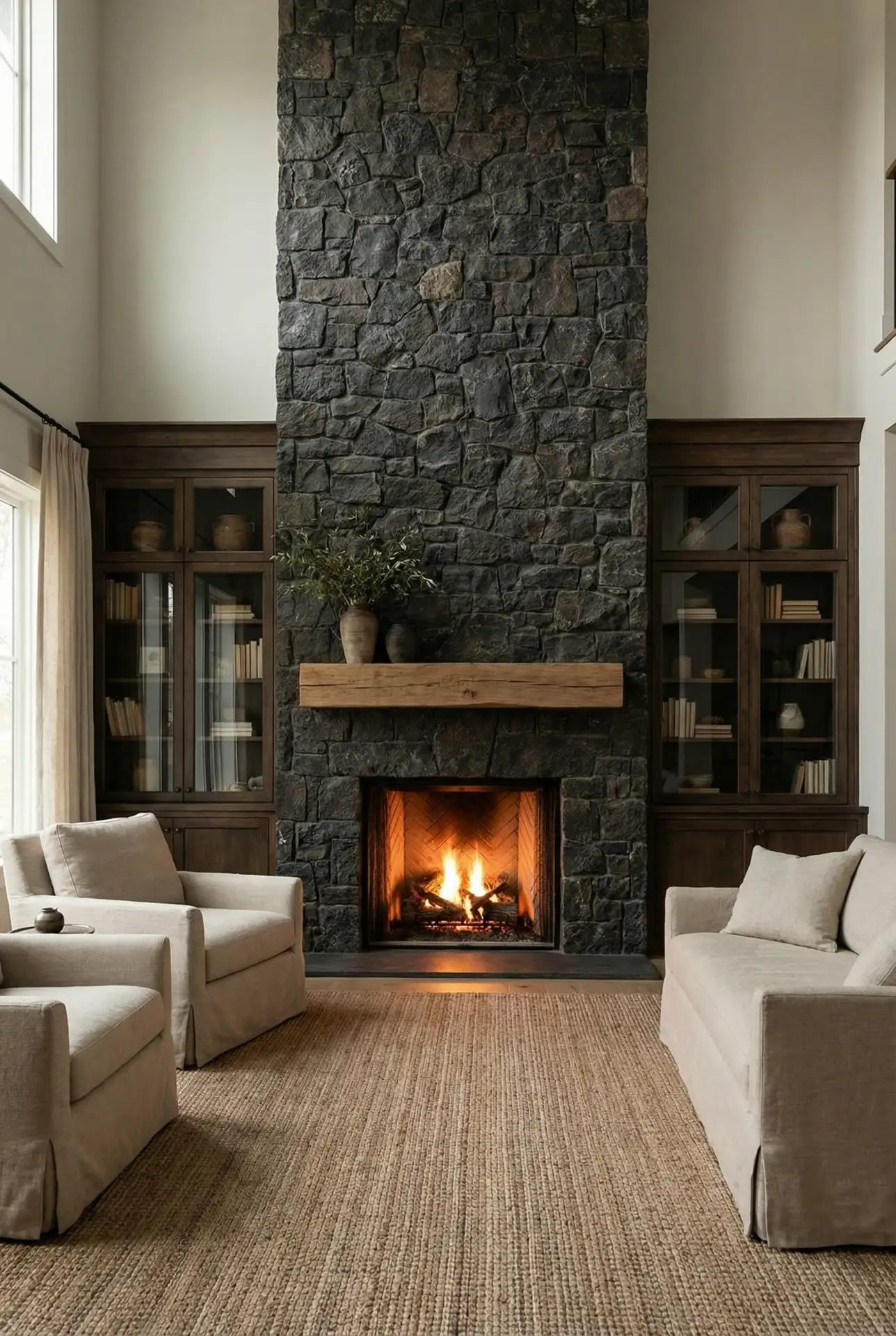 Statement Fireplace as Focal Architecture 2