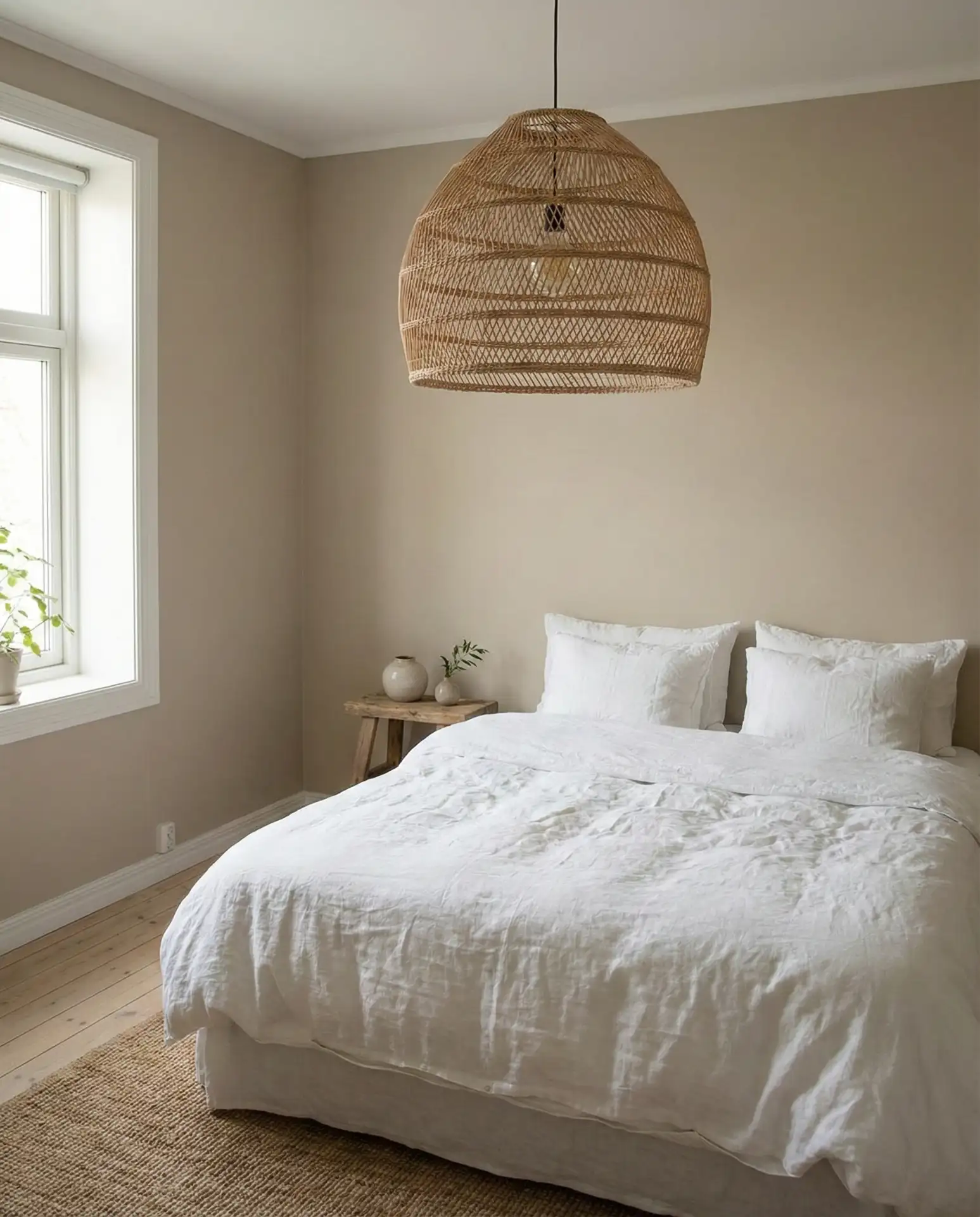 Statement Hanging Pendant Over the Bed 1