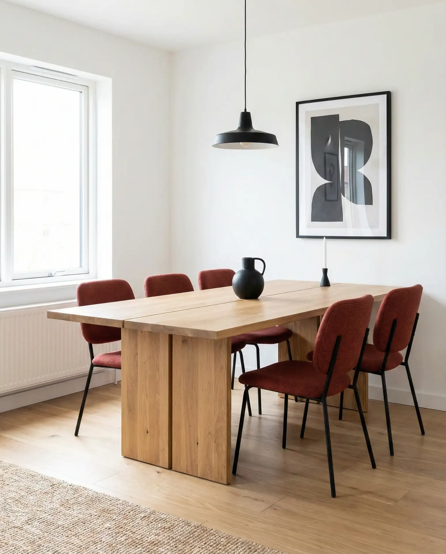 Statement-Making Red Dining Chairs 2