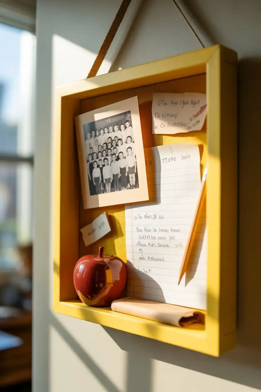 Teacher Classroom Keepsake Shadow Box 2