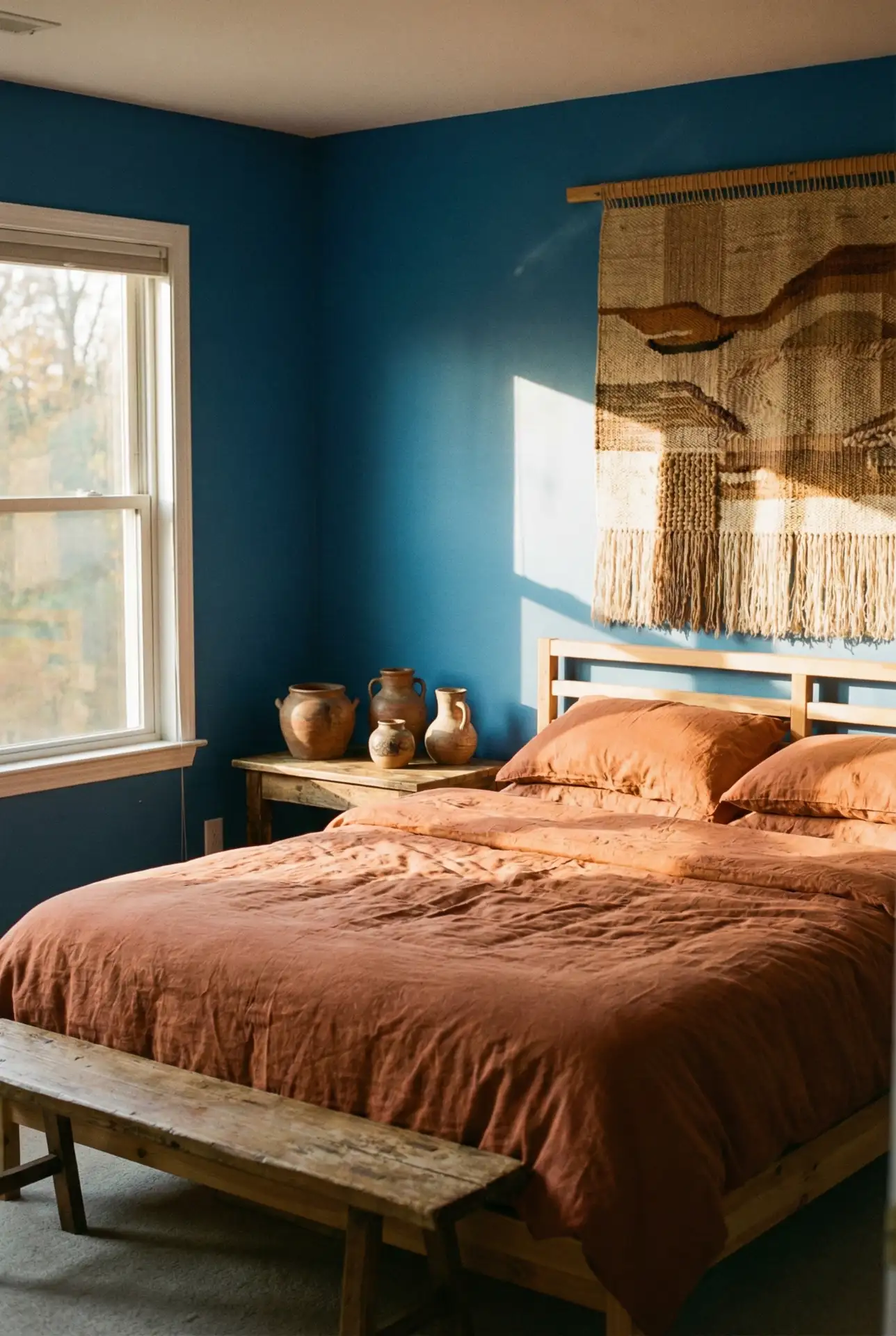 Terracotta and Blue Desert Modern 1