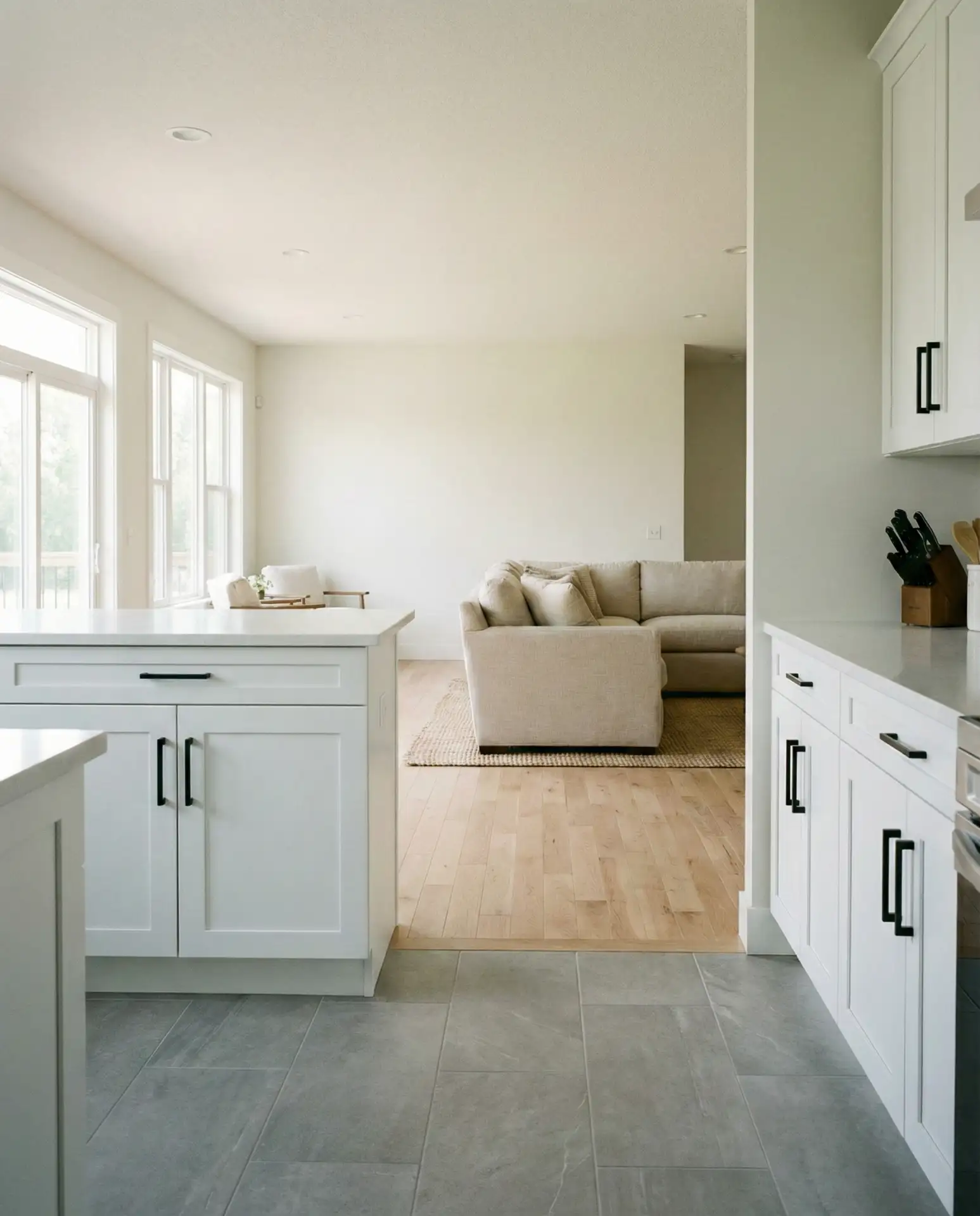 Tile and Hardwood Combination 1