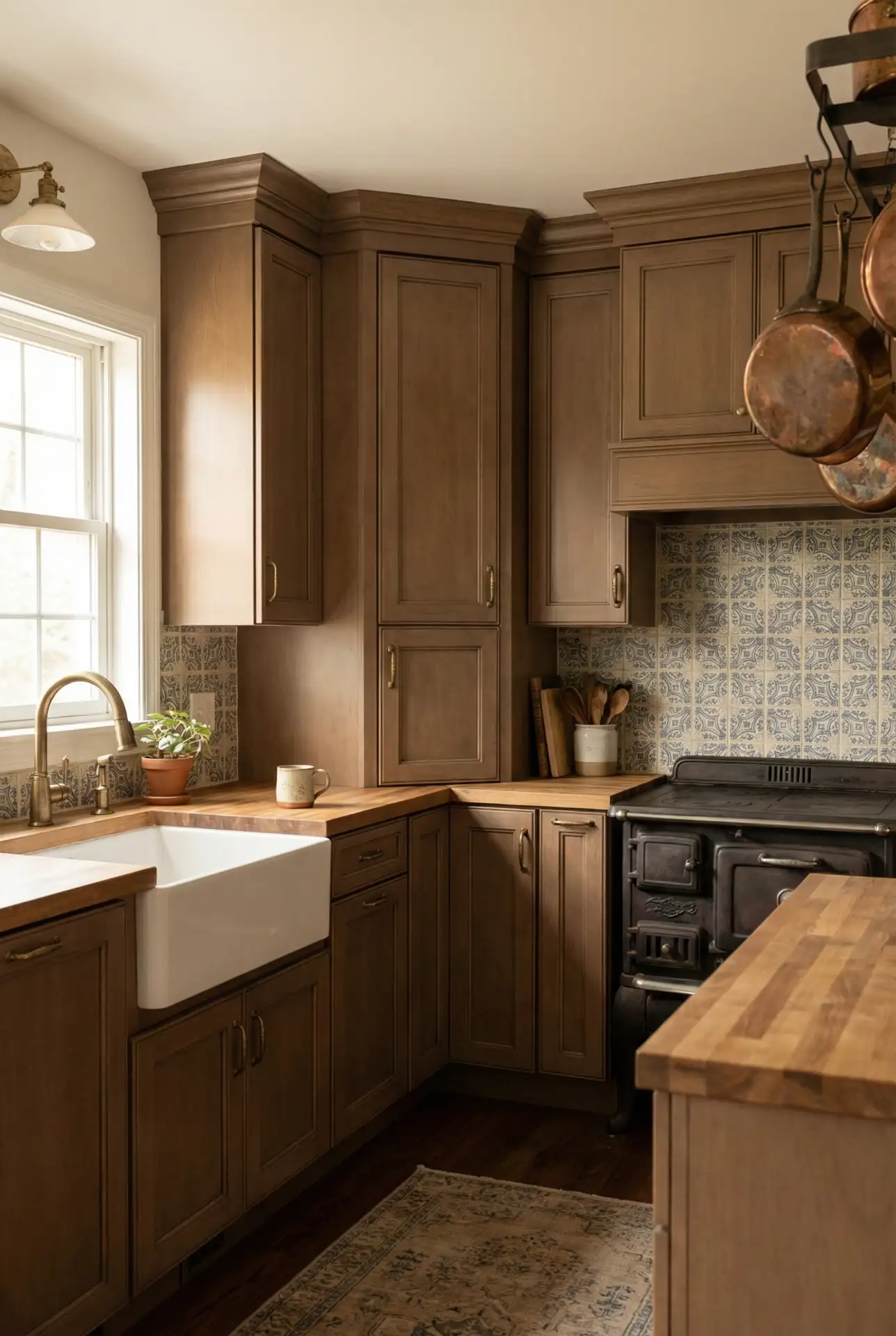 U-Shaped Layout With Corner Pantry Storage 2