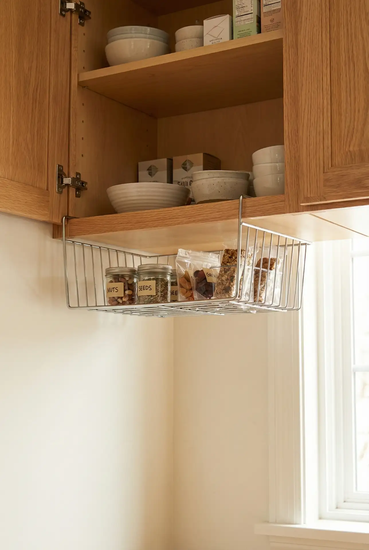 Under-Shelf Hanging Baskets 1