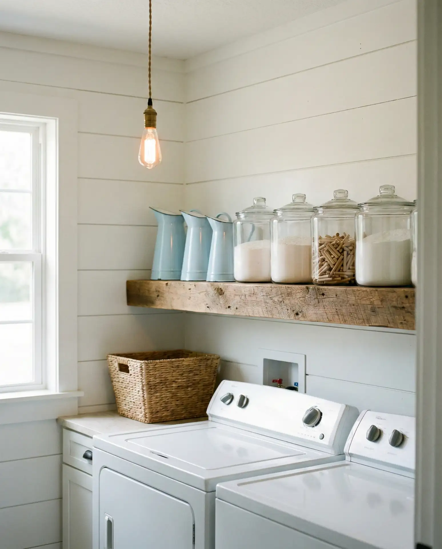 Vintage Apothecary Jars and Enamelware 2