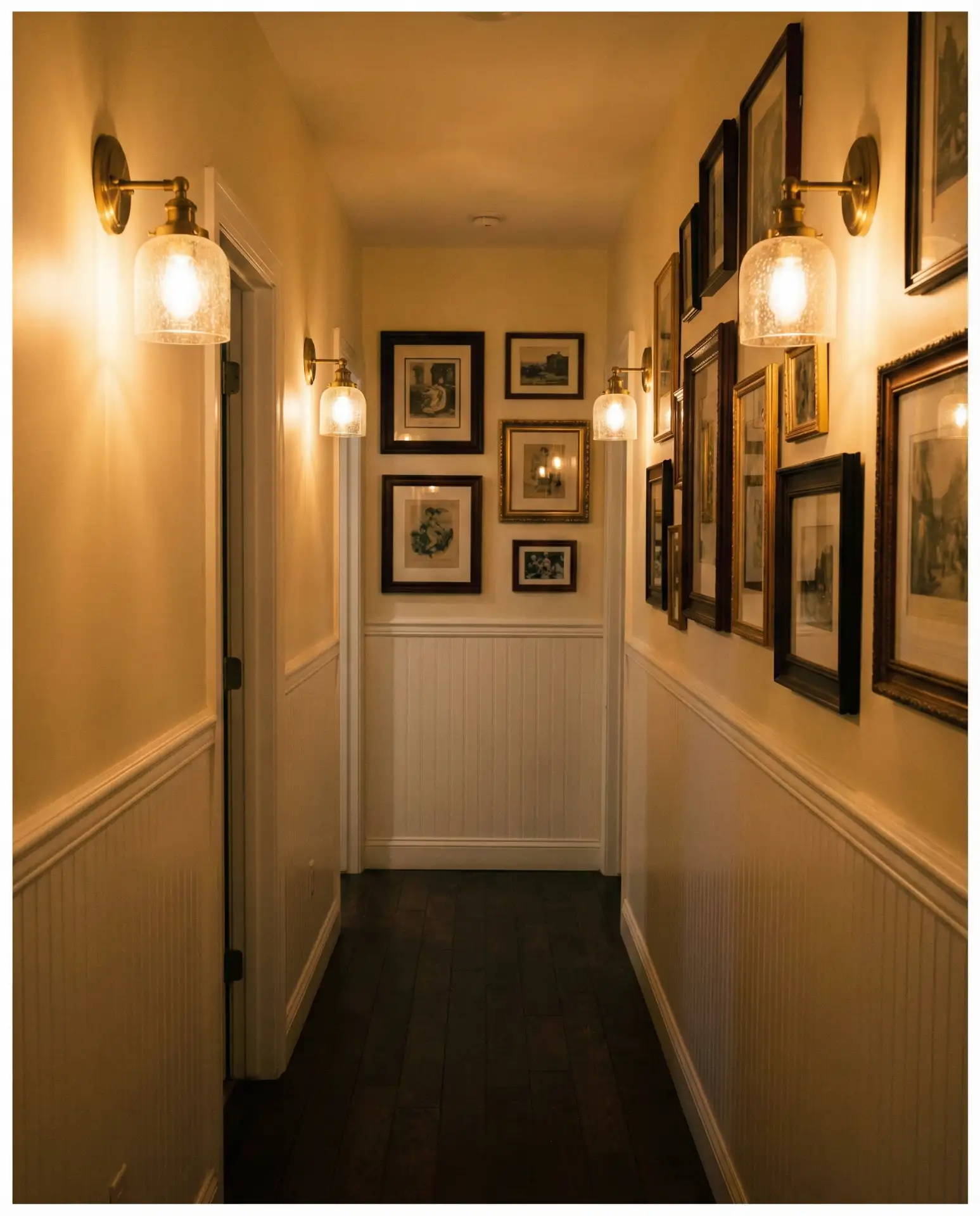 Vintage Glass Sconces for Character Walls 2