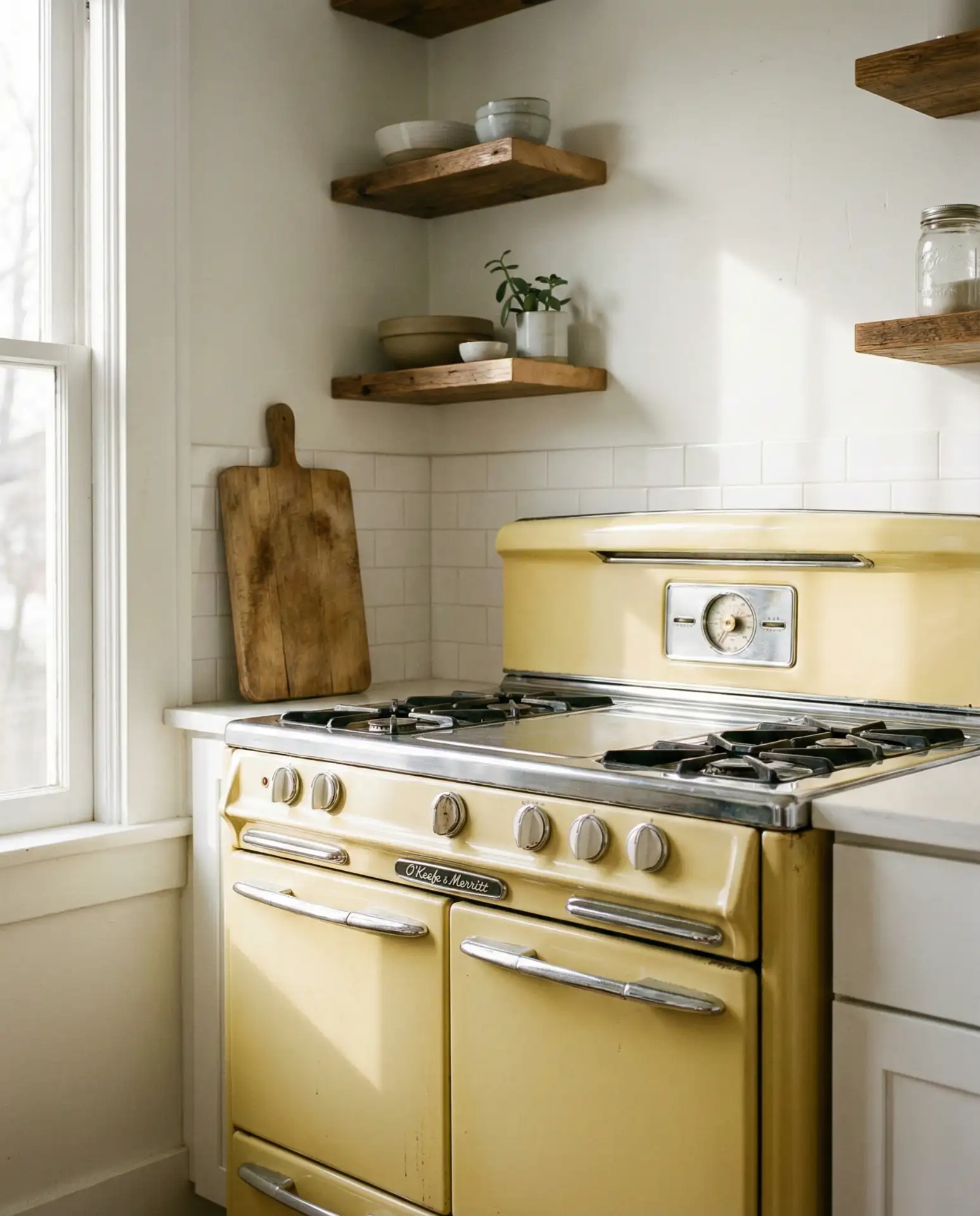 Vintage Yellow Appliances in Modern Settings 2