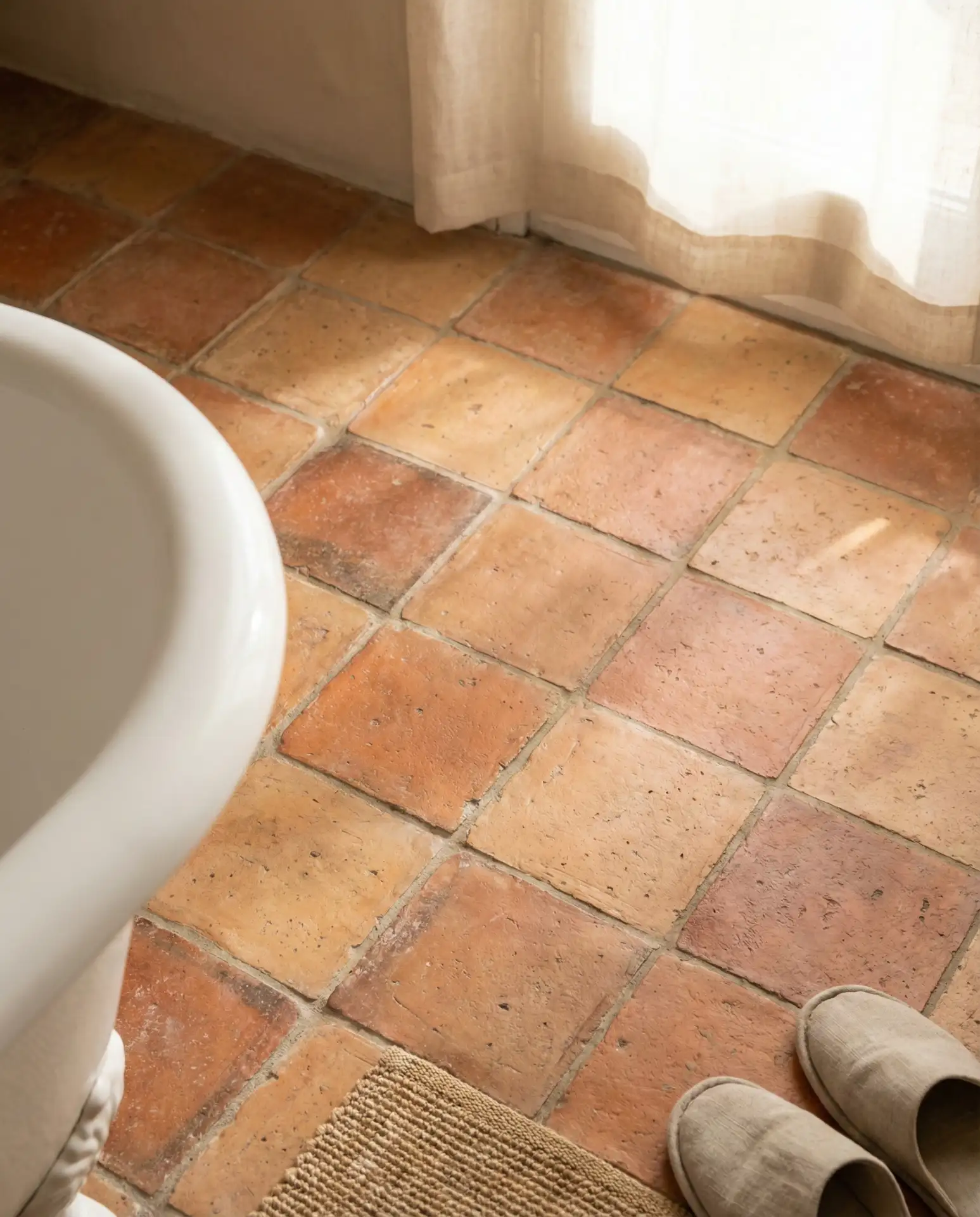 Warm Terracotta Tiles for Rustic Charm 1