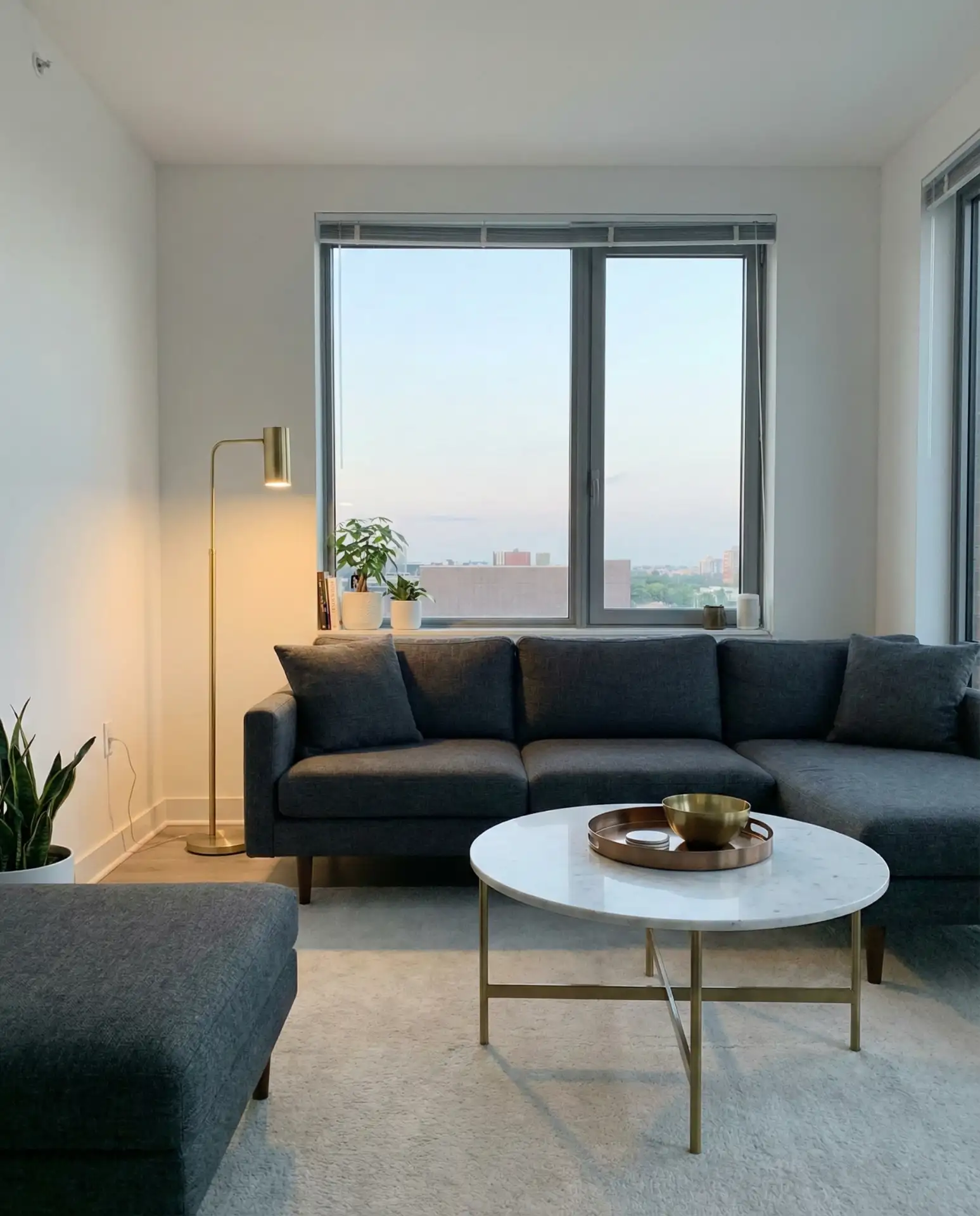 White Sectional in a Bright, Airy Space 2