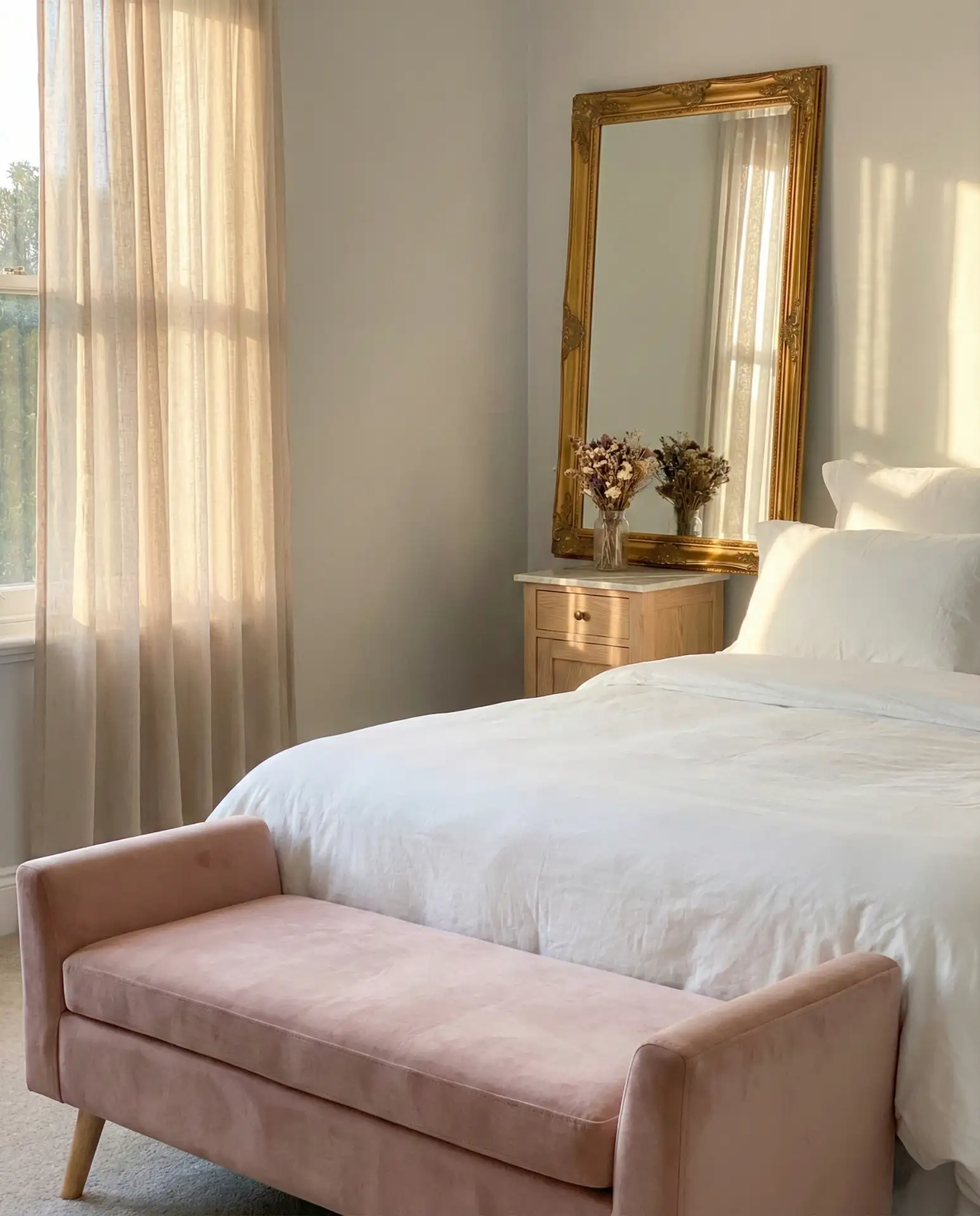 White and Blush Pink Romance 1