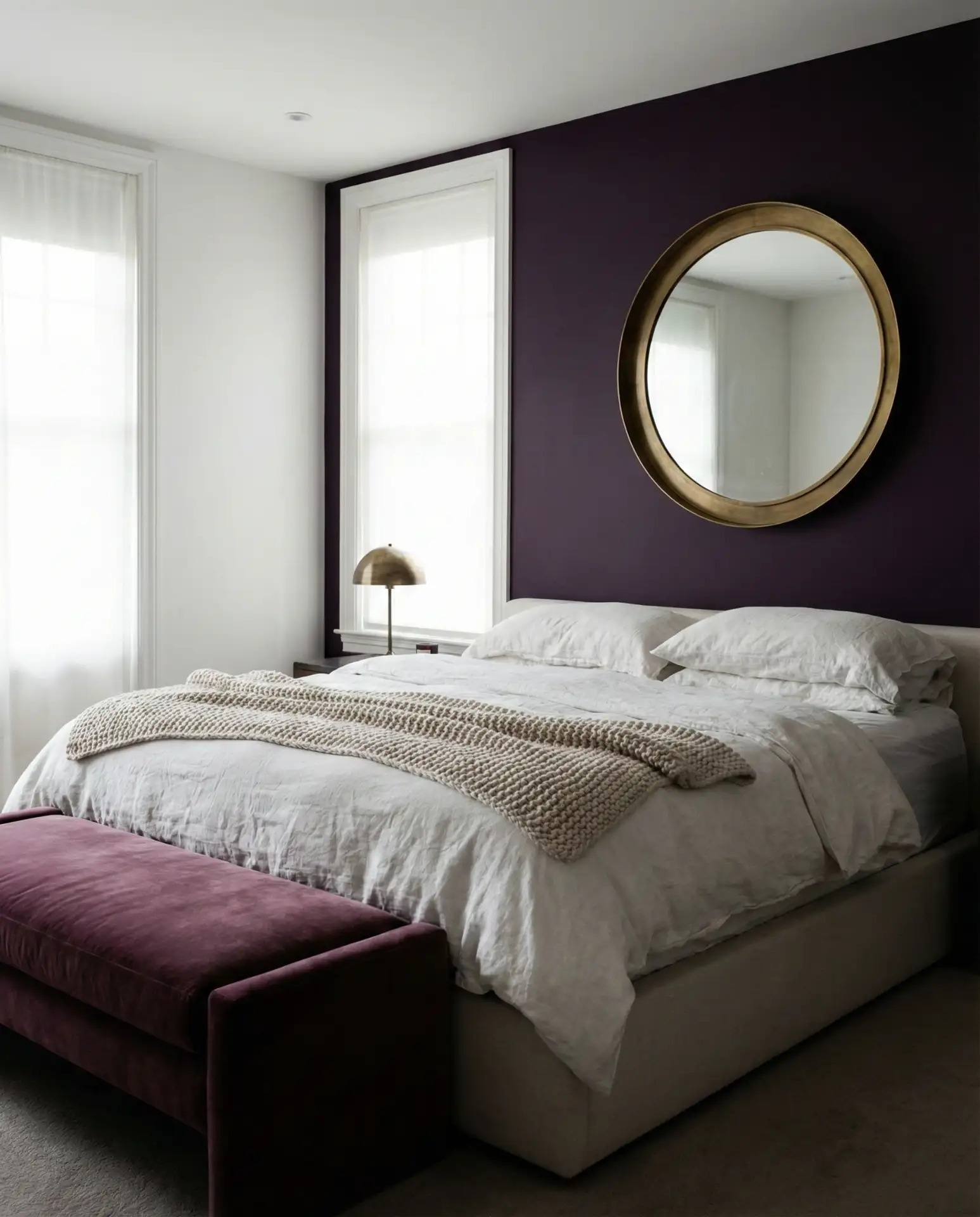 White and Deep Purple Drama 1