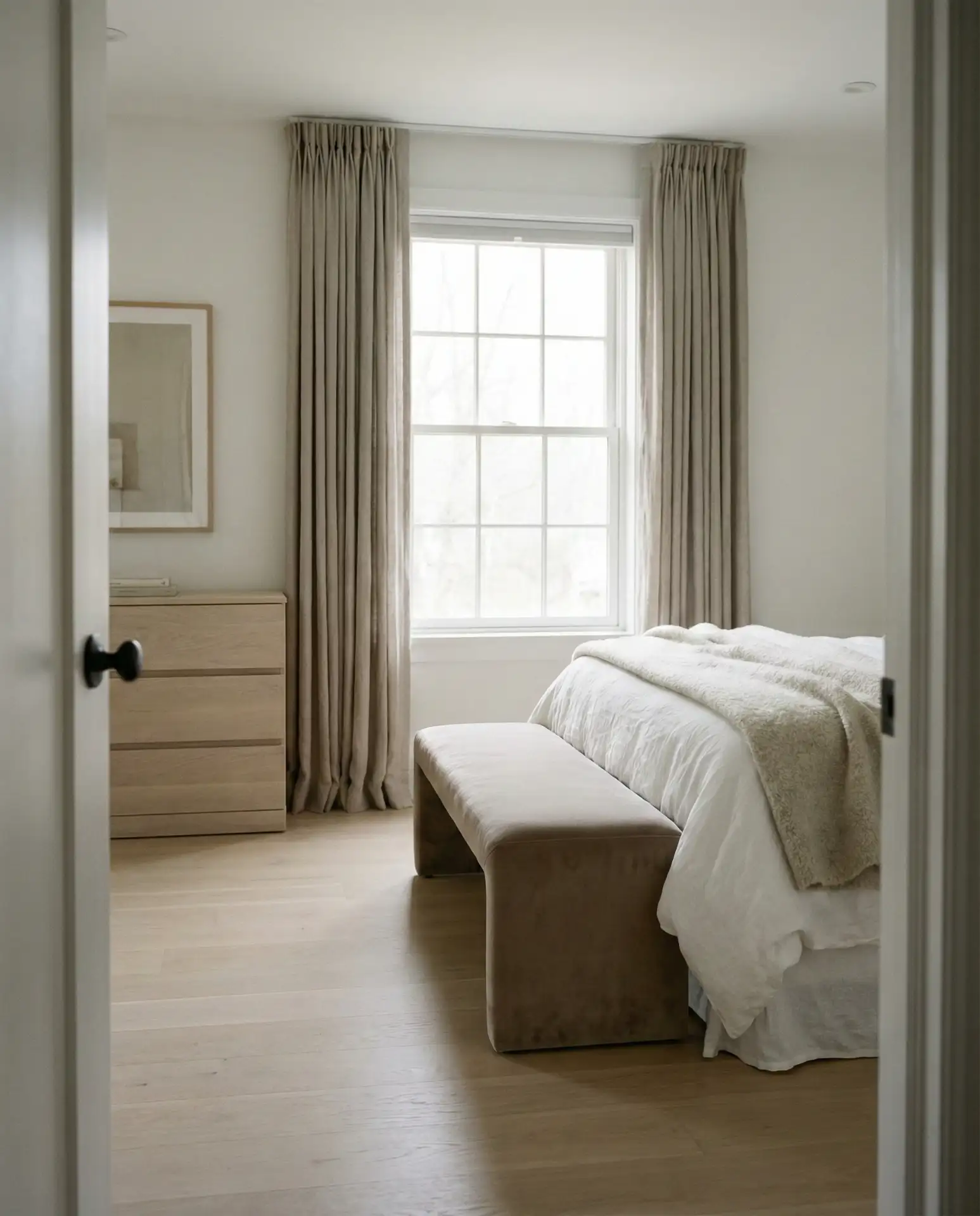 White and Taupe Sophistication 1