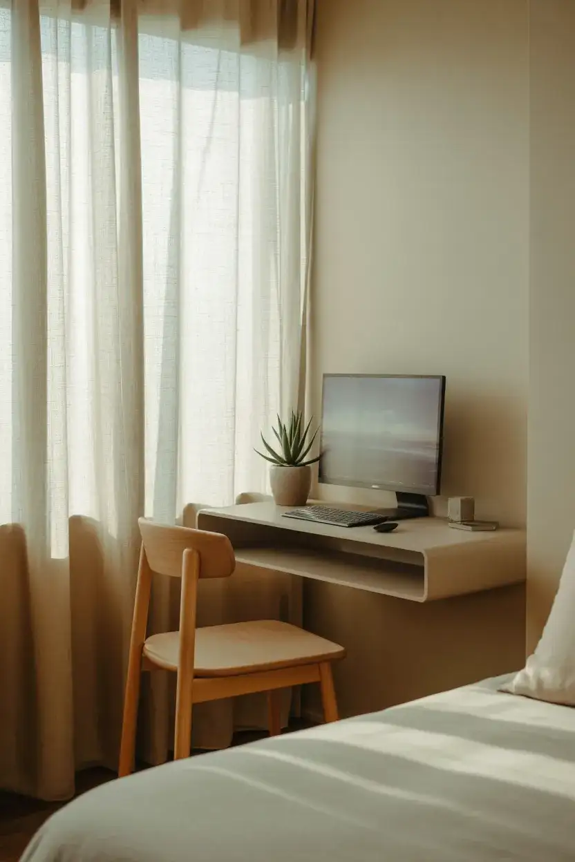 A Dedicated Desk Nook Without Sacrificing Sleep 1