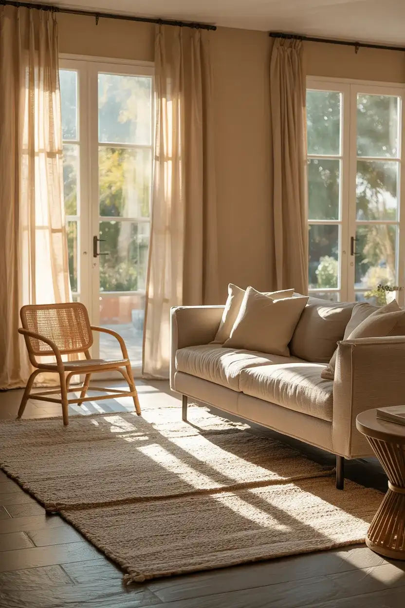 Beige and Grey Layered Warmth 2